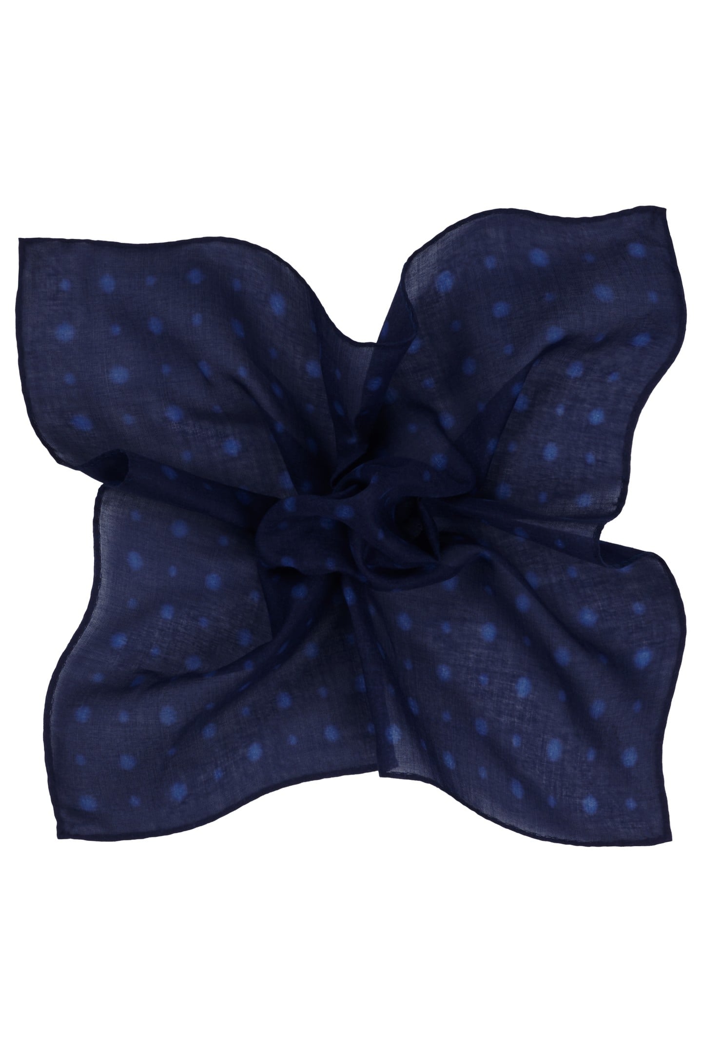 POCHET-BLUE-CIRCLES BLUE 1