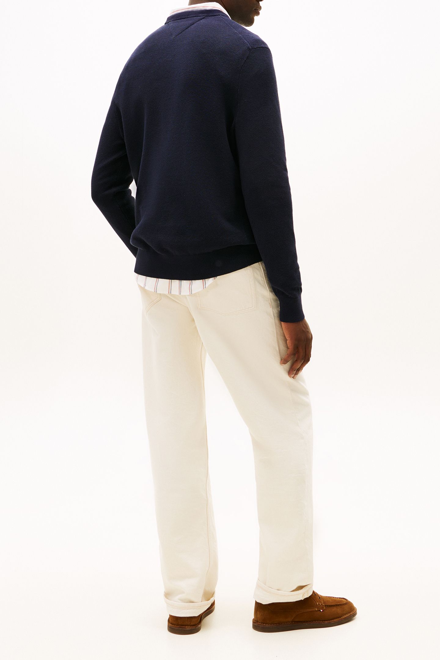 ESSENTIAL STRUCTURE SWEATER NAVY BLUE 3