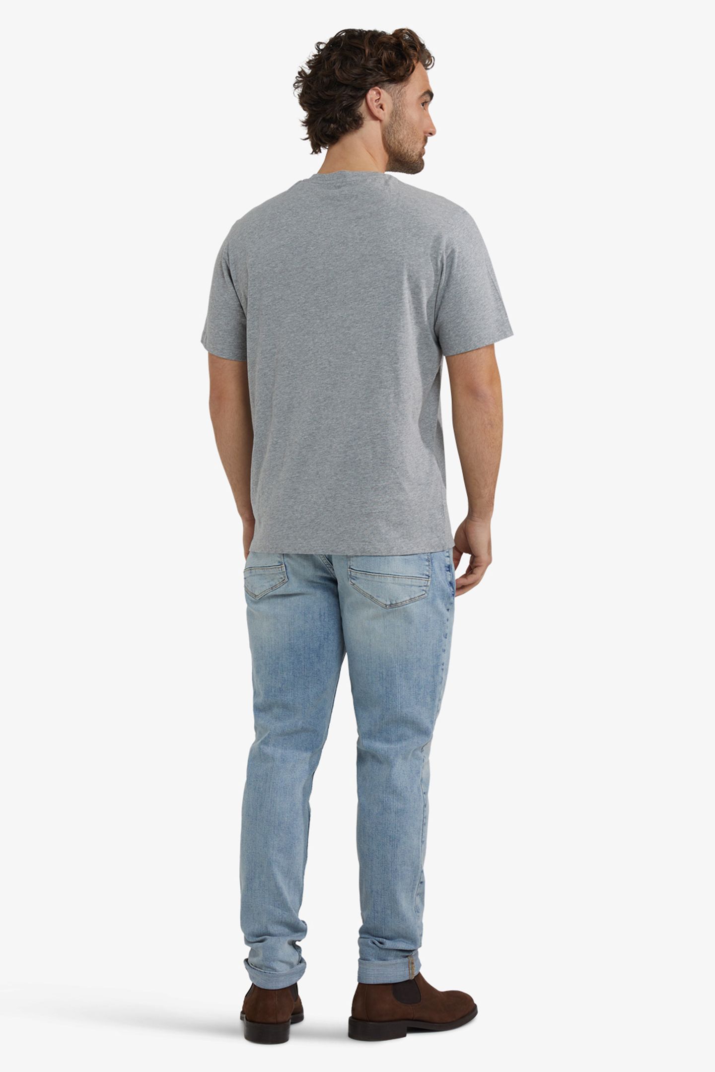 T-SHIRT NY 1921 DARK GREY MELANGE 3