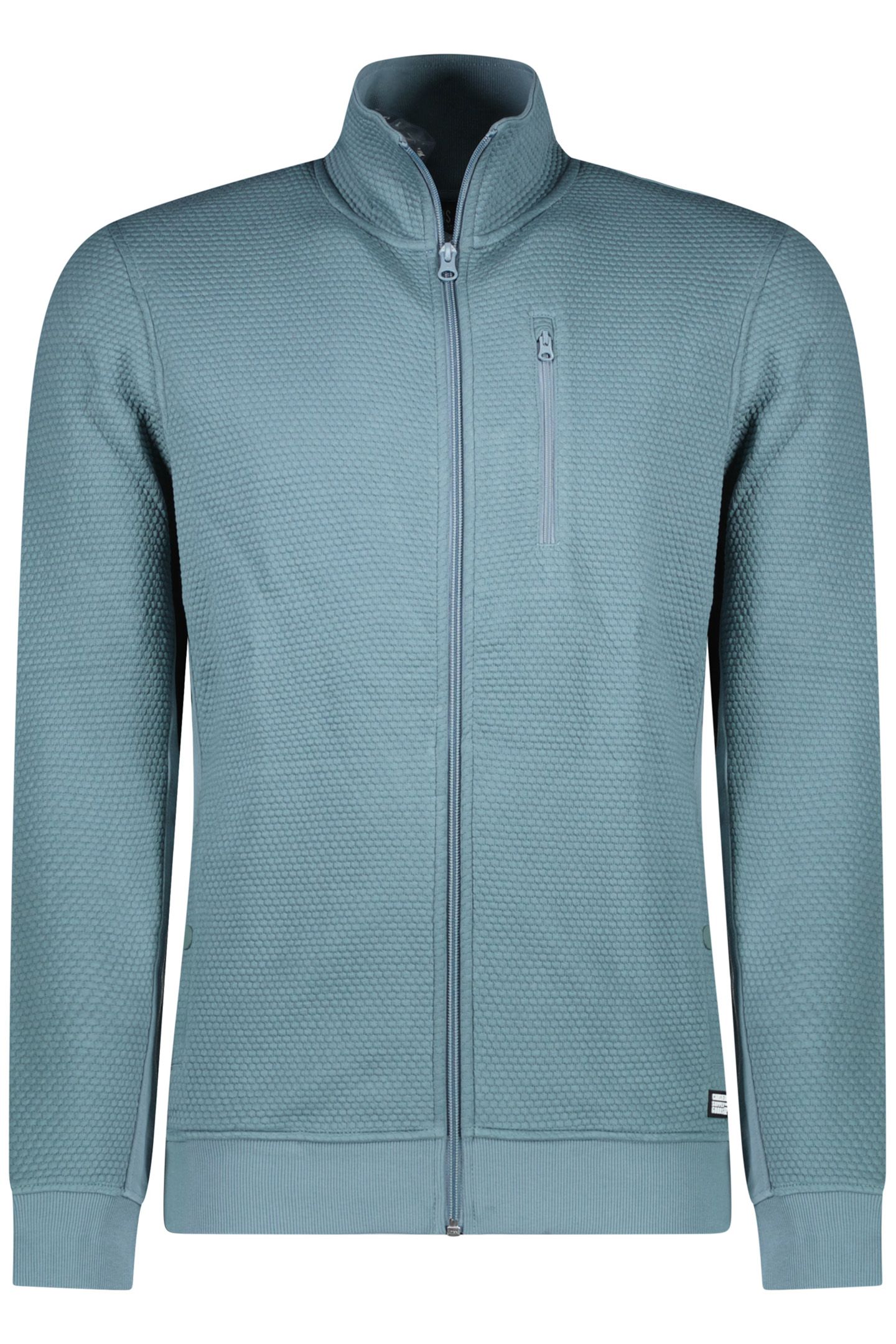 KAELIX ZIP VEST SEA BLUE 1