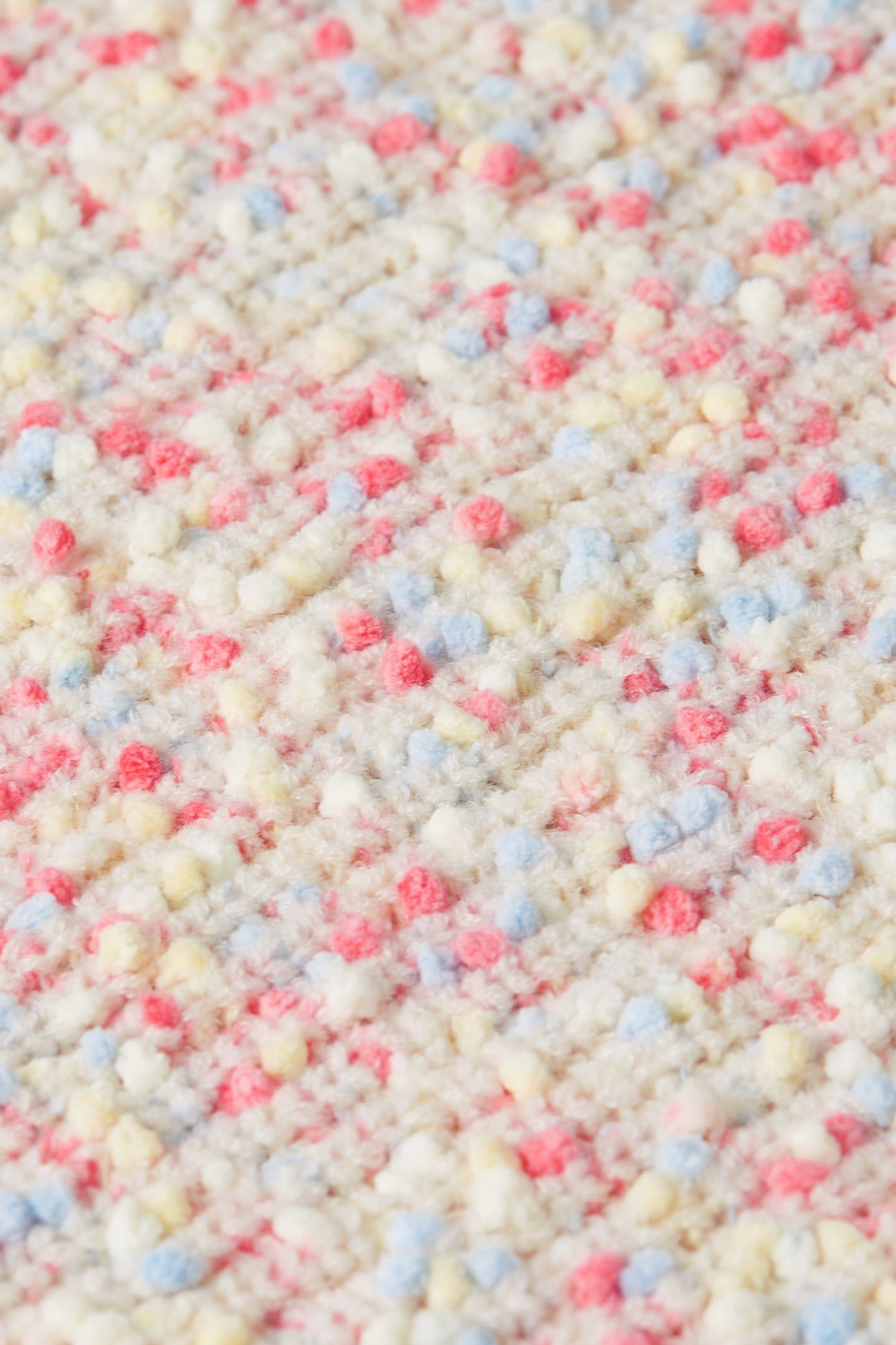 GIRLS POPCORN SWEATER NATURAL 3