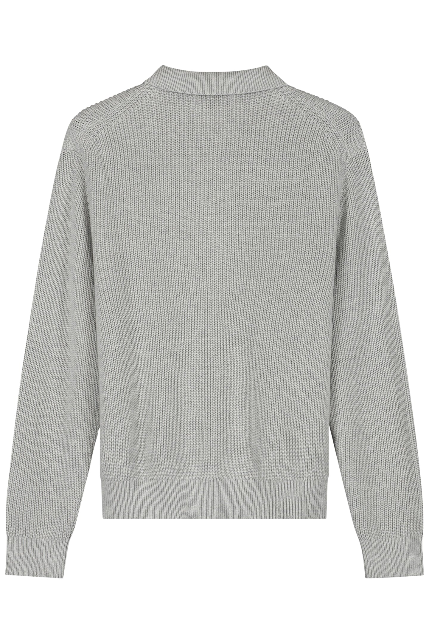 WAL – MILES LS POLO LIGHT GREY MELANGE 5