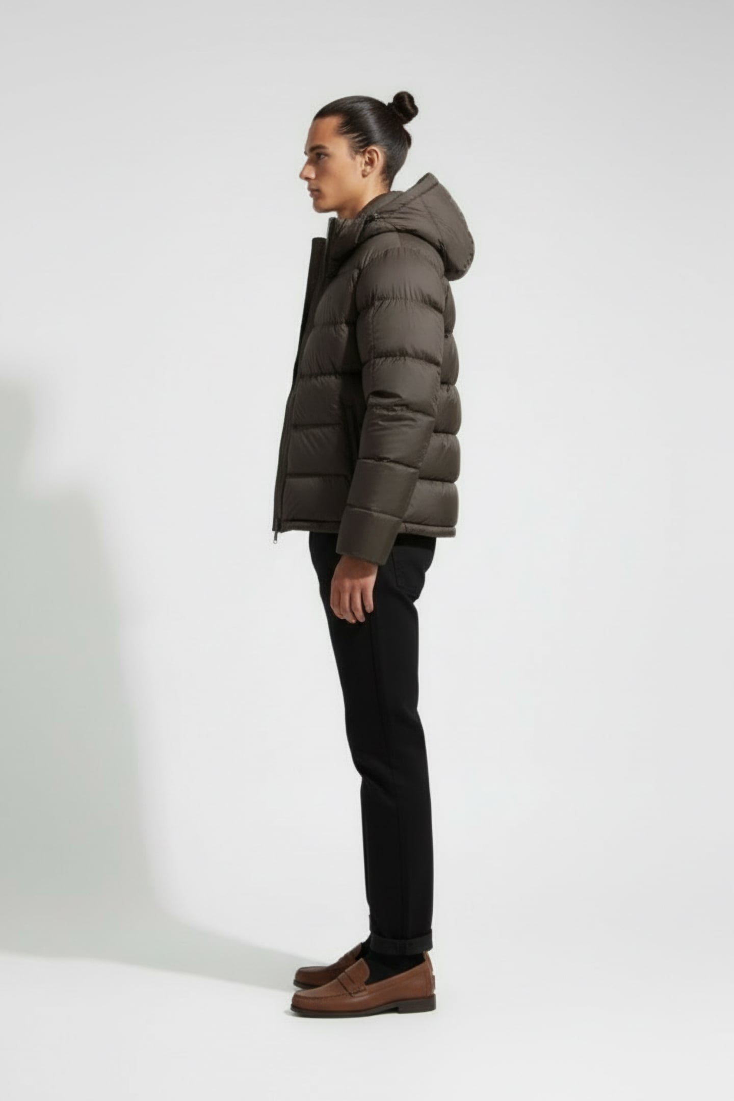 LONGSLEEVE NYLON ZIP OFF HOODIE BELUGA 3