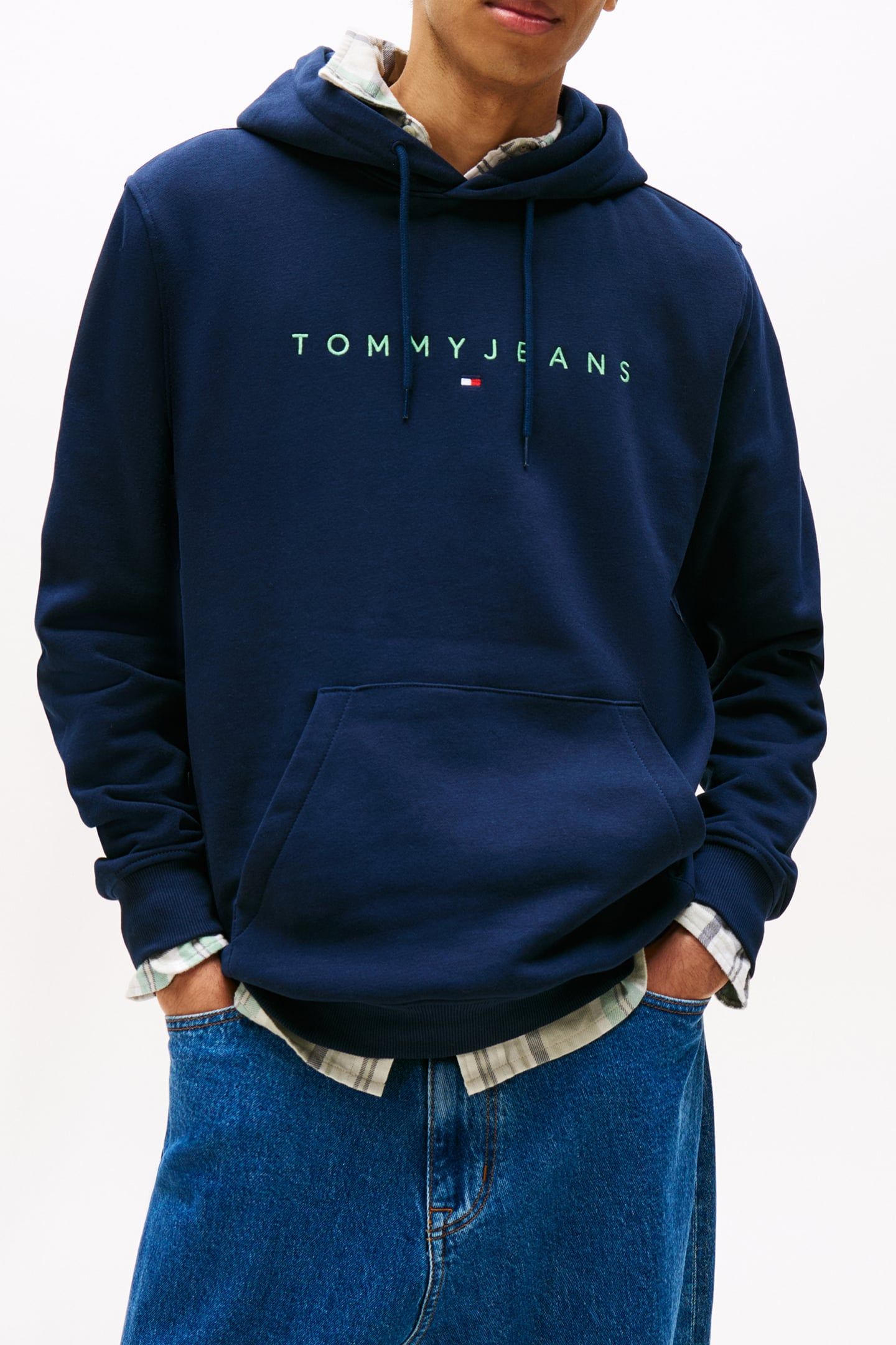 REGULAR LOGO HOODY DARK NIGHT NAVY MULTI 1