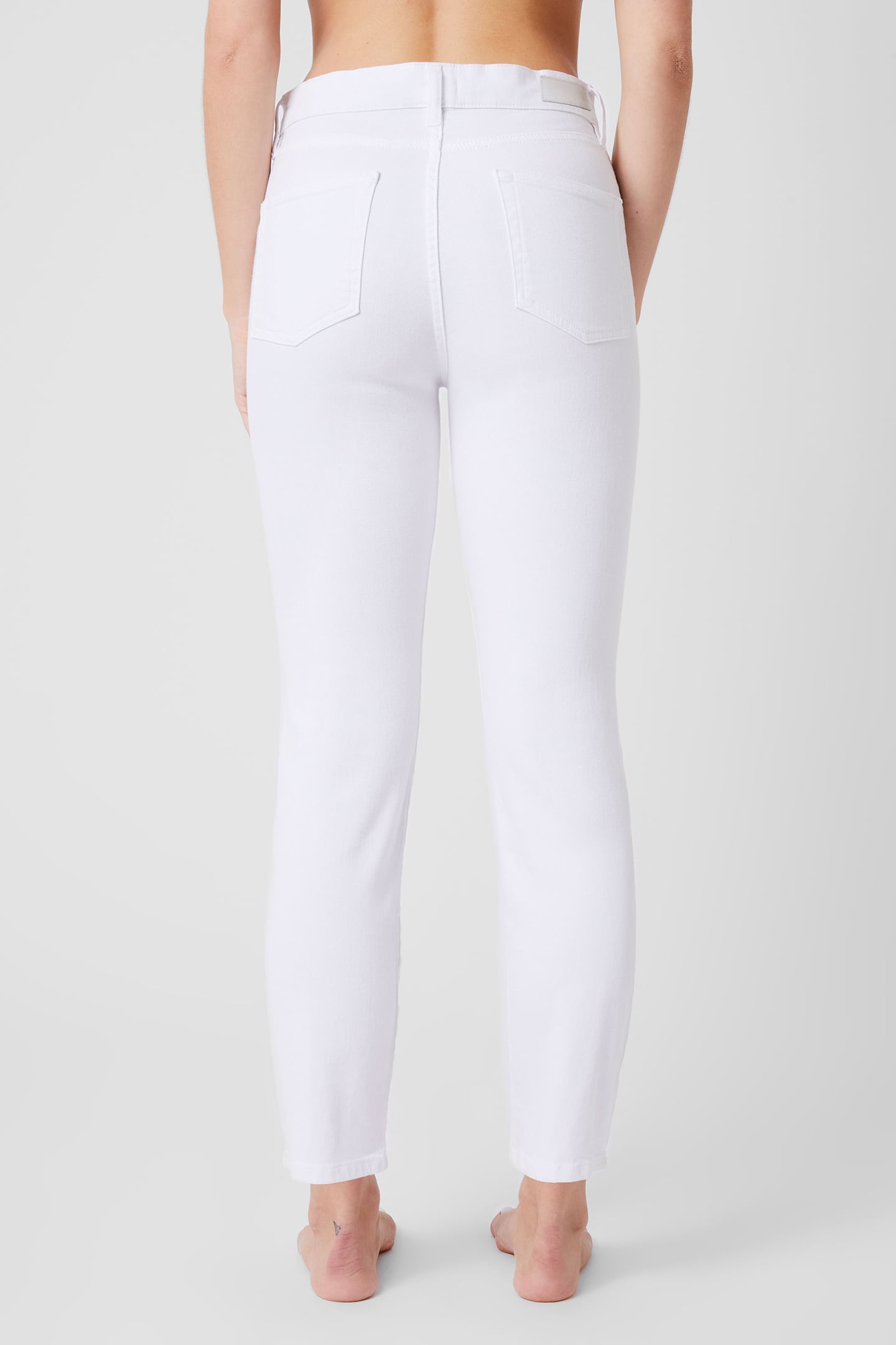 STRETCH ANKLE JEAN WHITE 2