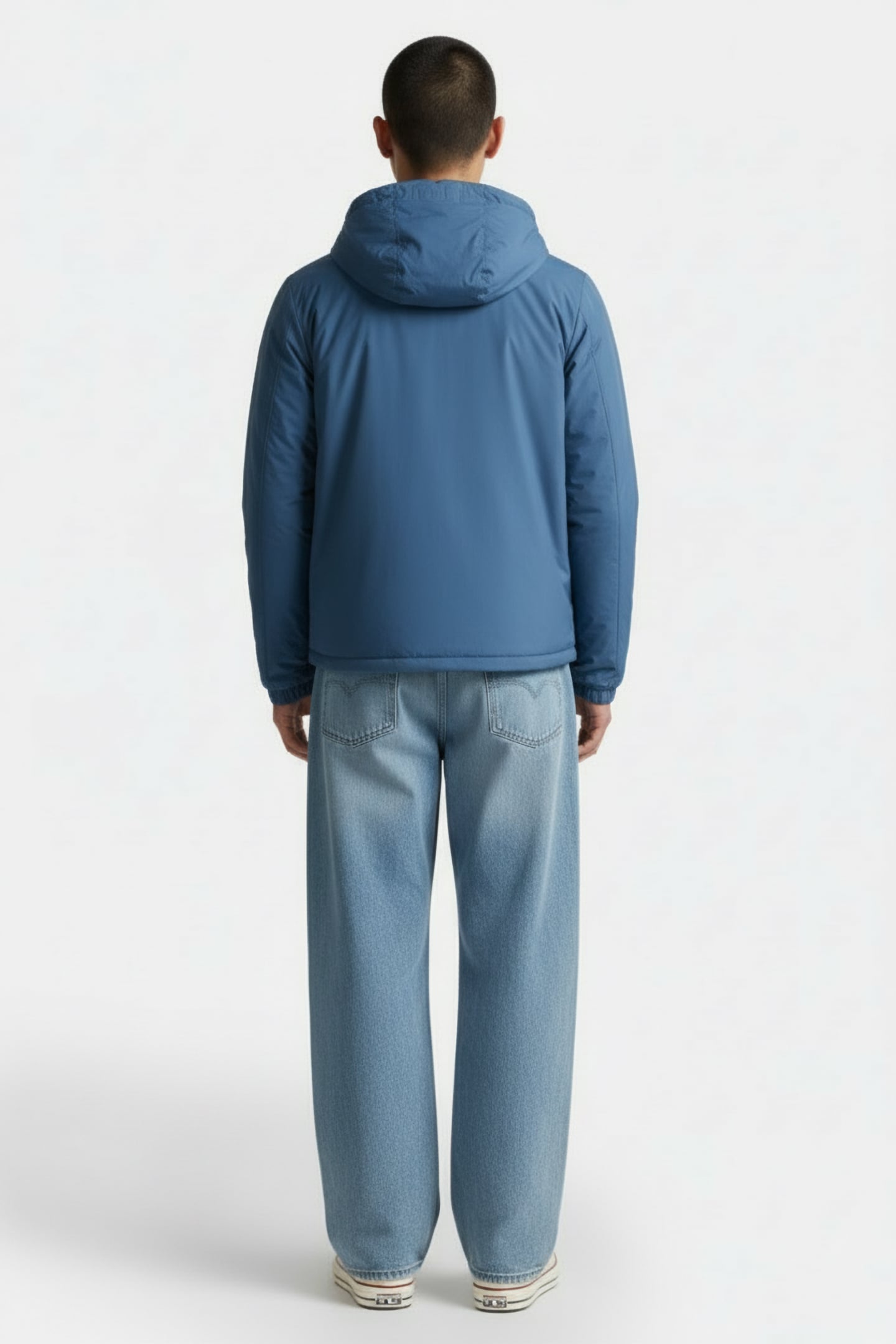 MAT DOWN JACKET DARK DENIM 2