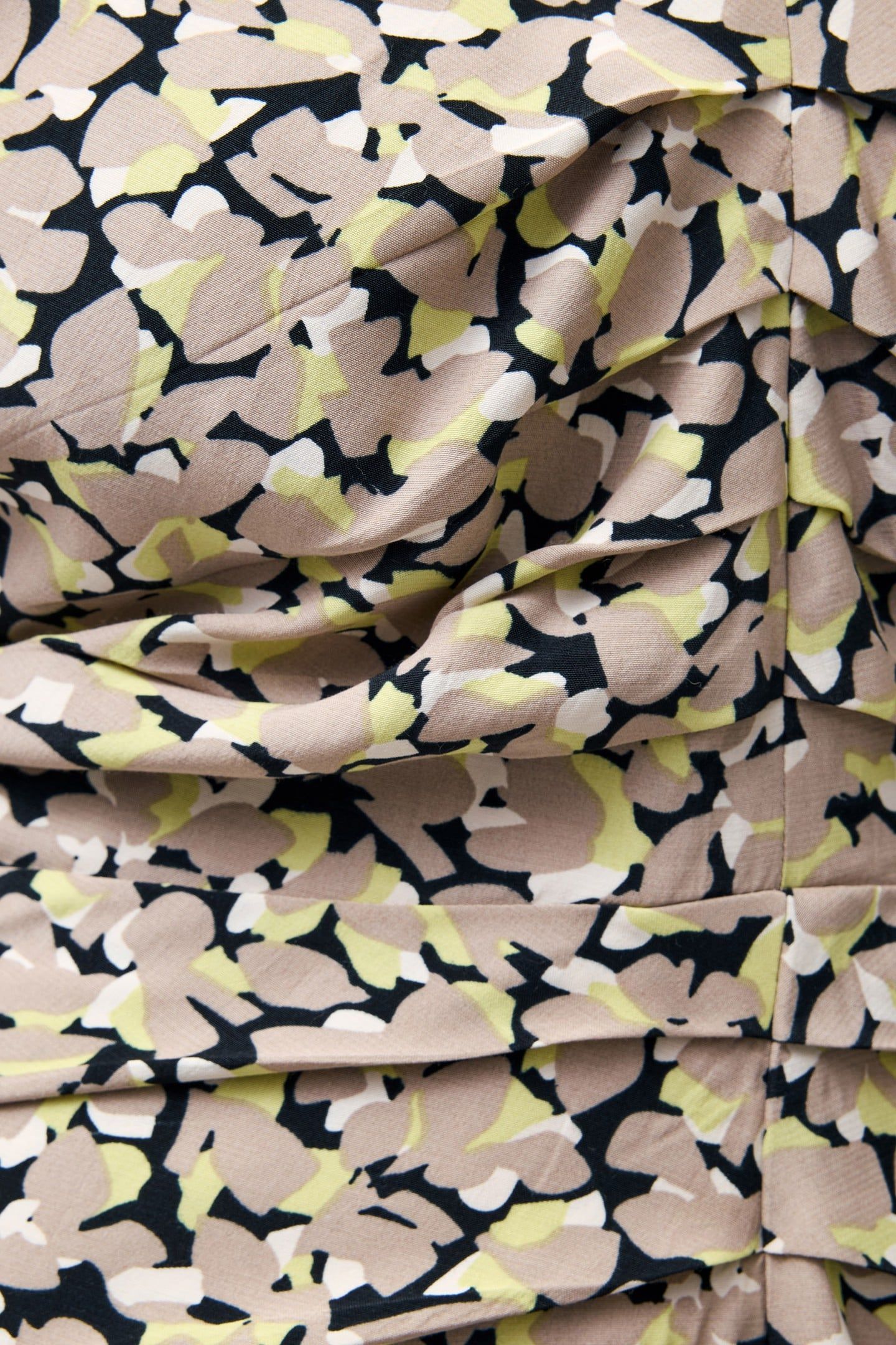 LILLIAN DRAPPED FRONT DRESS GOLDEN OLIVE KHAKI 9