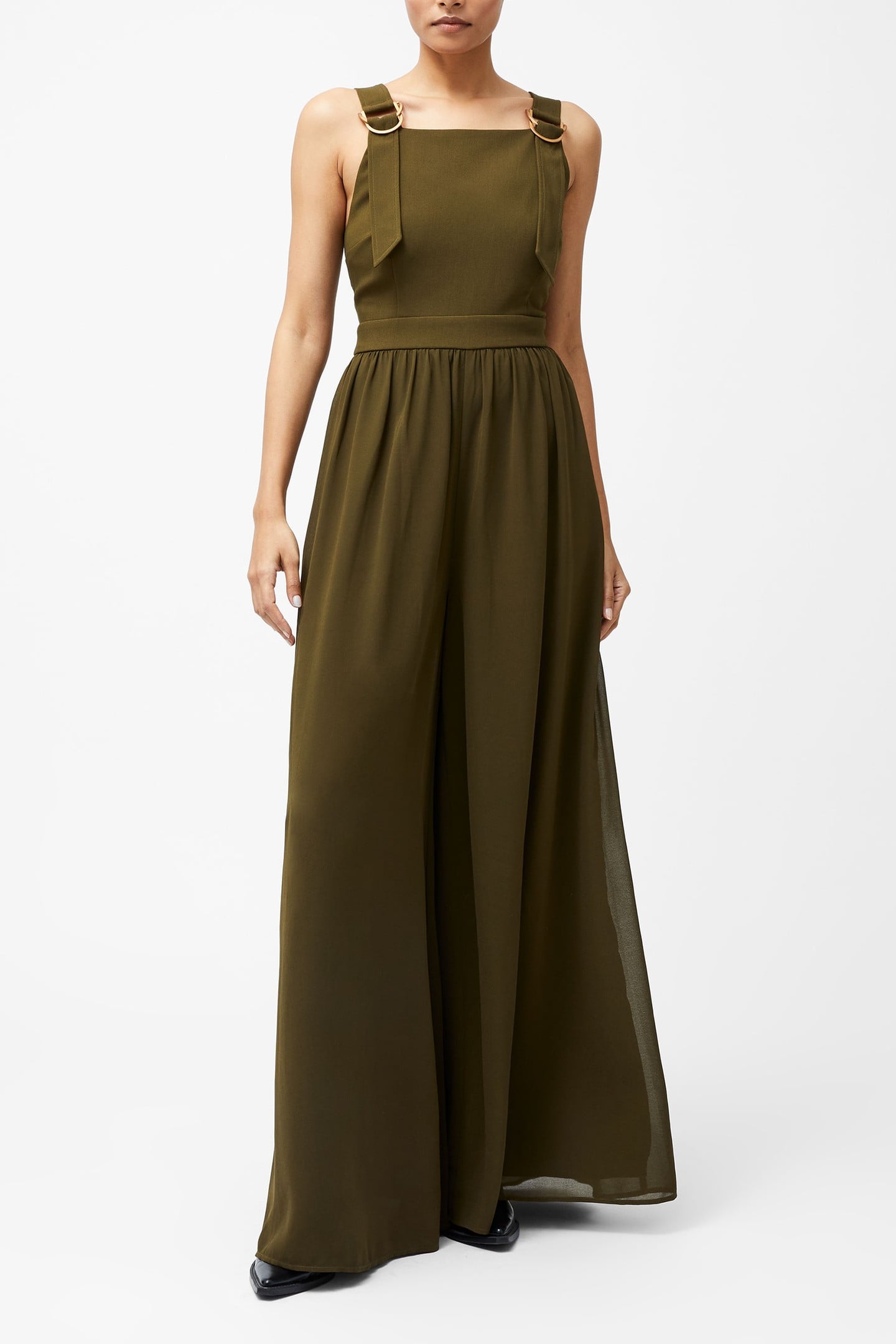AZRA EDEN MIX JUMPSUIT KHAKI | Online Outlet | Otrium