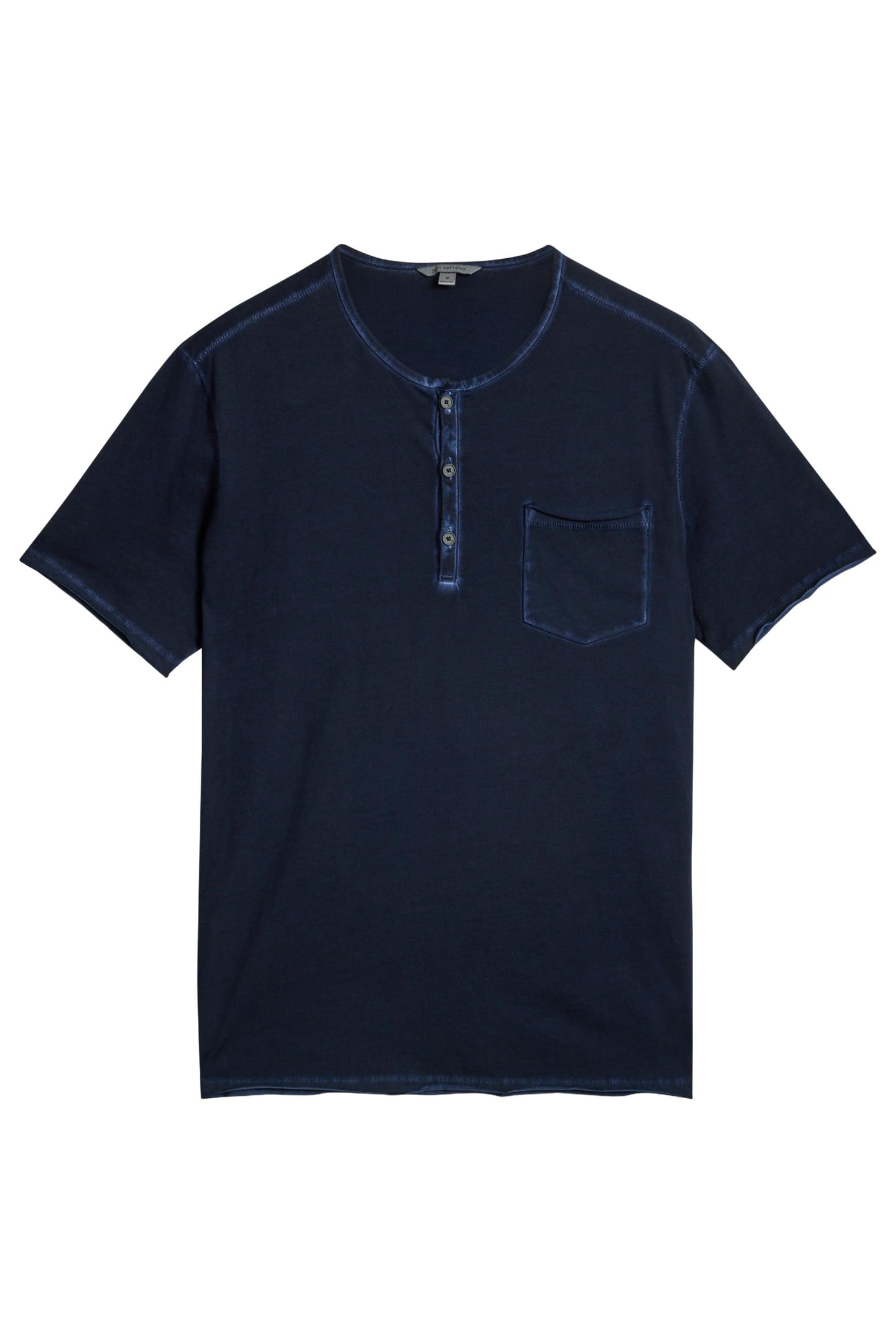 REX SS HENLEY WITH SUBLIME WASH NAVY 2