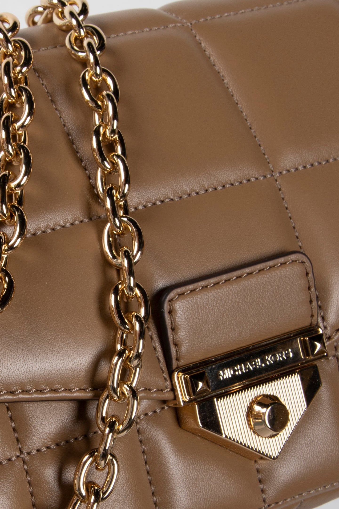 LARGE CHAIN SHOULDER BAG HUSK 5