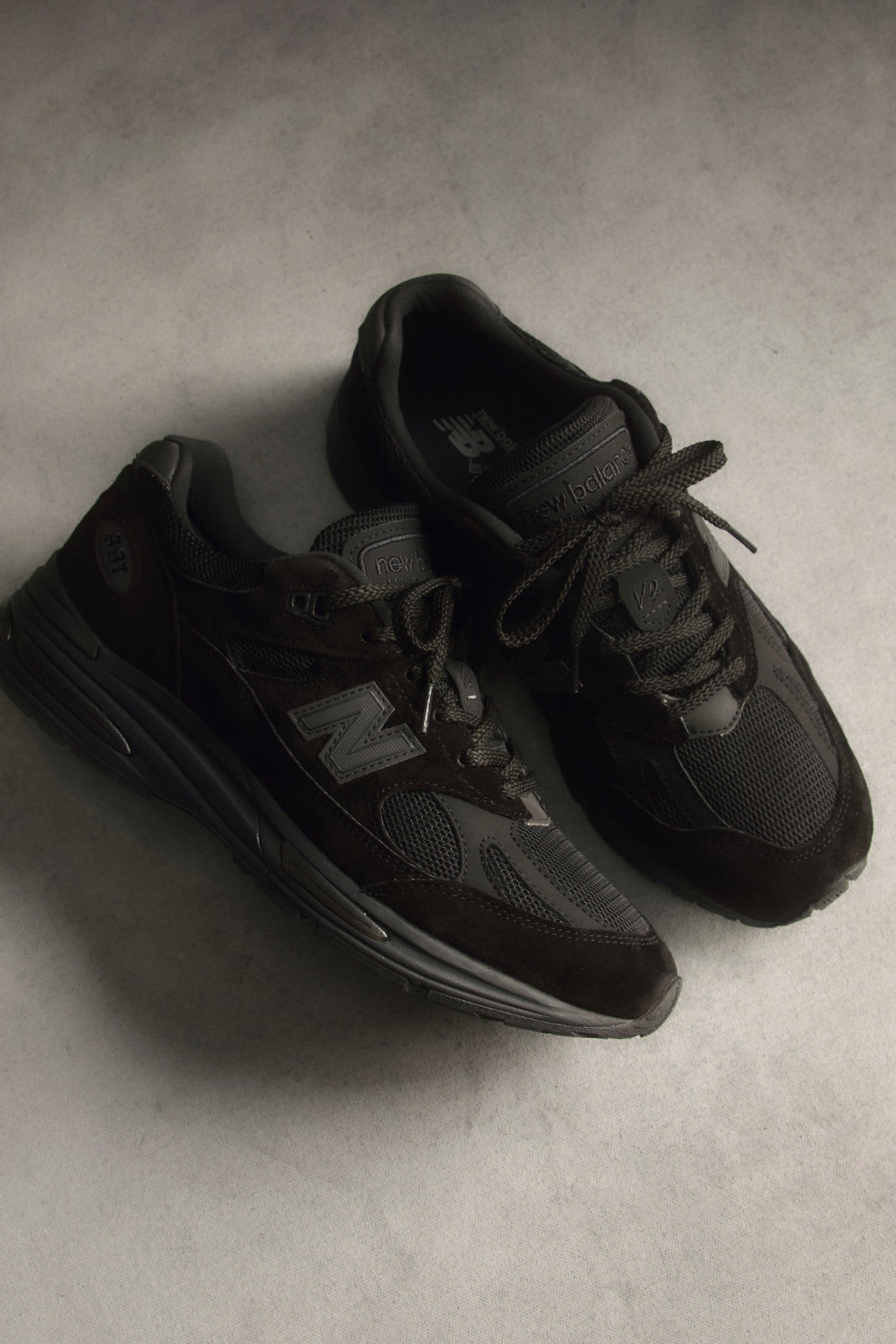 UNISEX MADE IN UK 991V2 BLACK 6