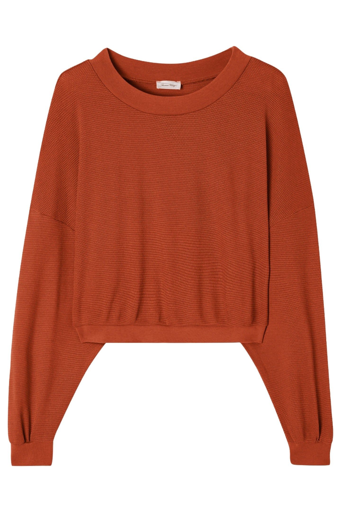 LONG-SLEEVED CREW NECK SWEATSHIRT FOGGY 3