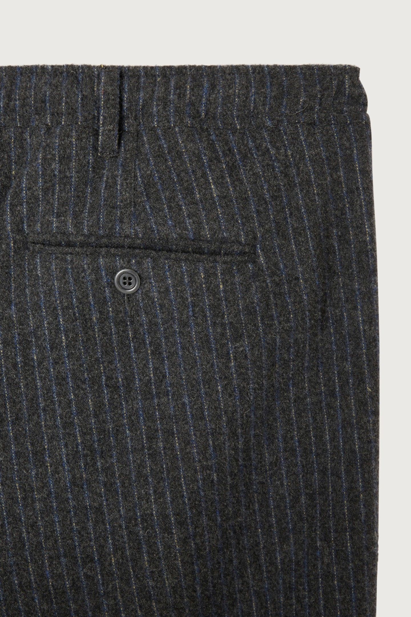 WOOL PANTS GREY AND BLUE STRIPES 3