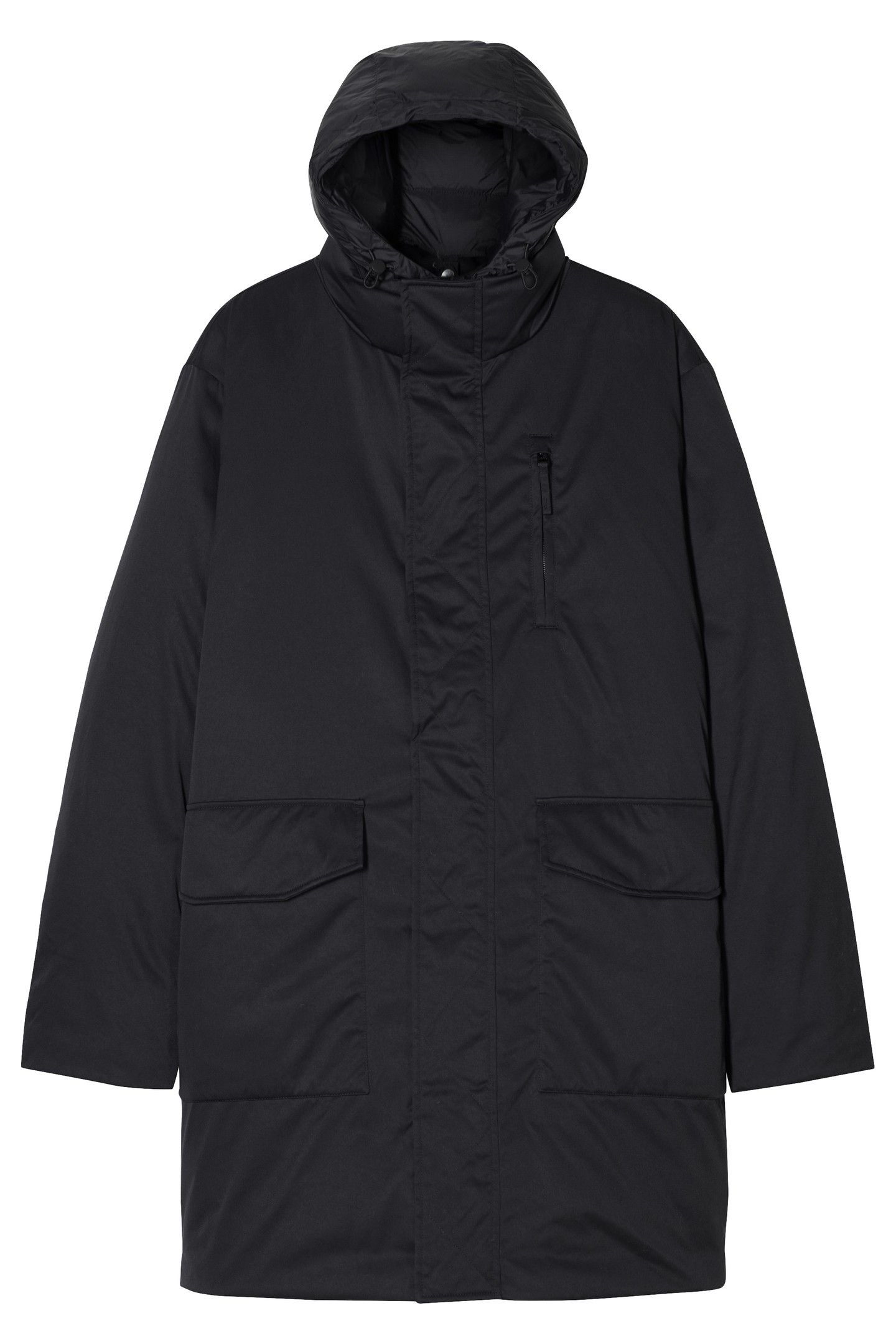 PUFFER COAT JACKET BLACK 4