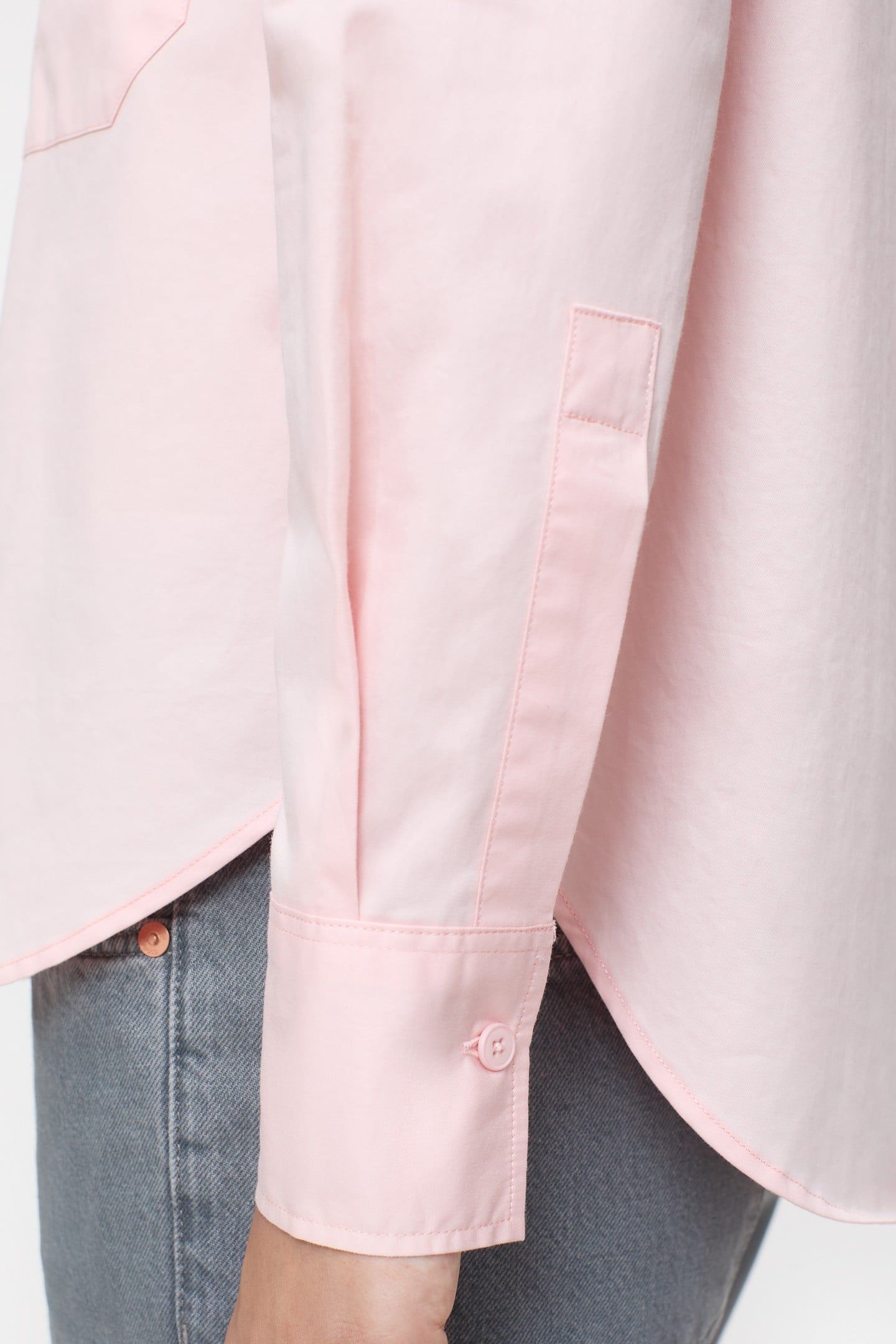 STRAIGHT FITTED BLOUSE SHIRT ENGLISH ROSE 4
