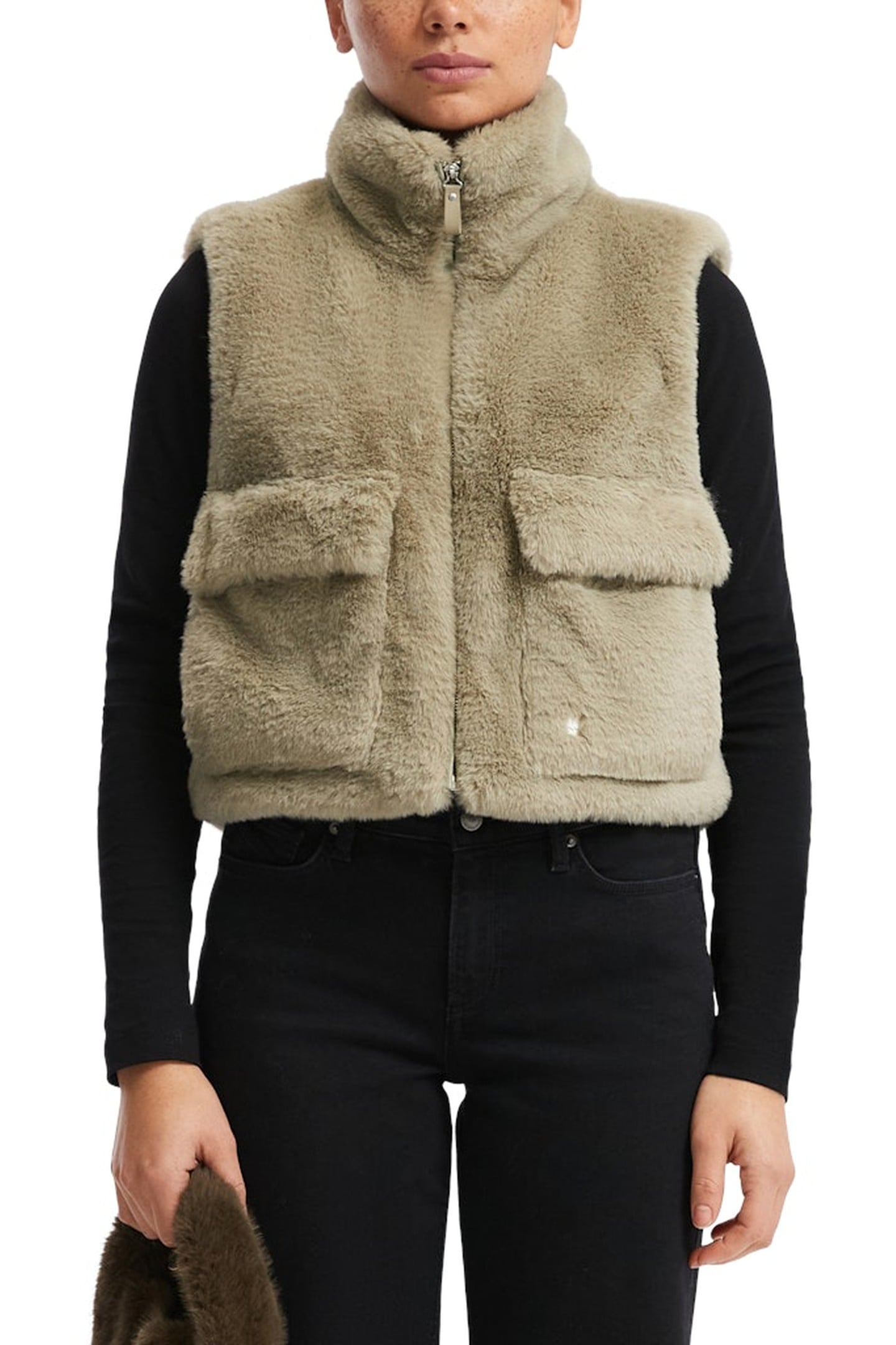 S.OLIVER-QS JACKET OUTDOOR GREEN 1