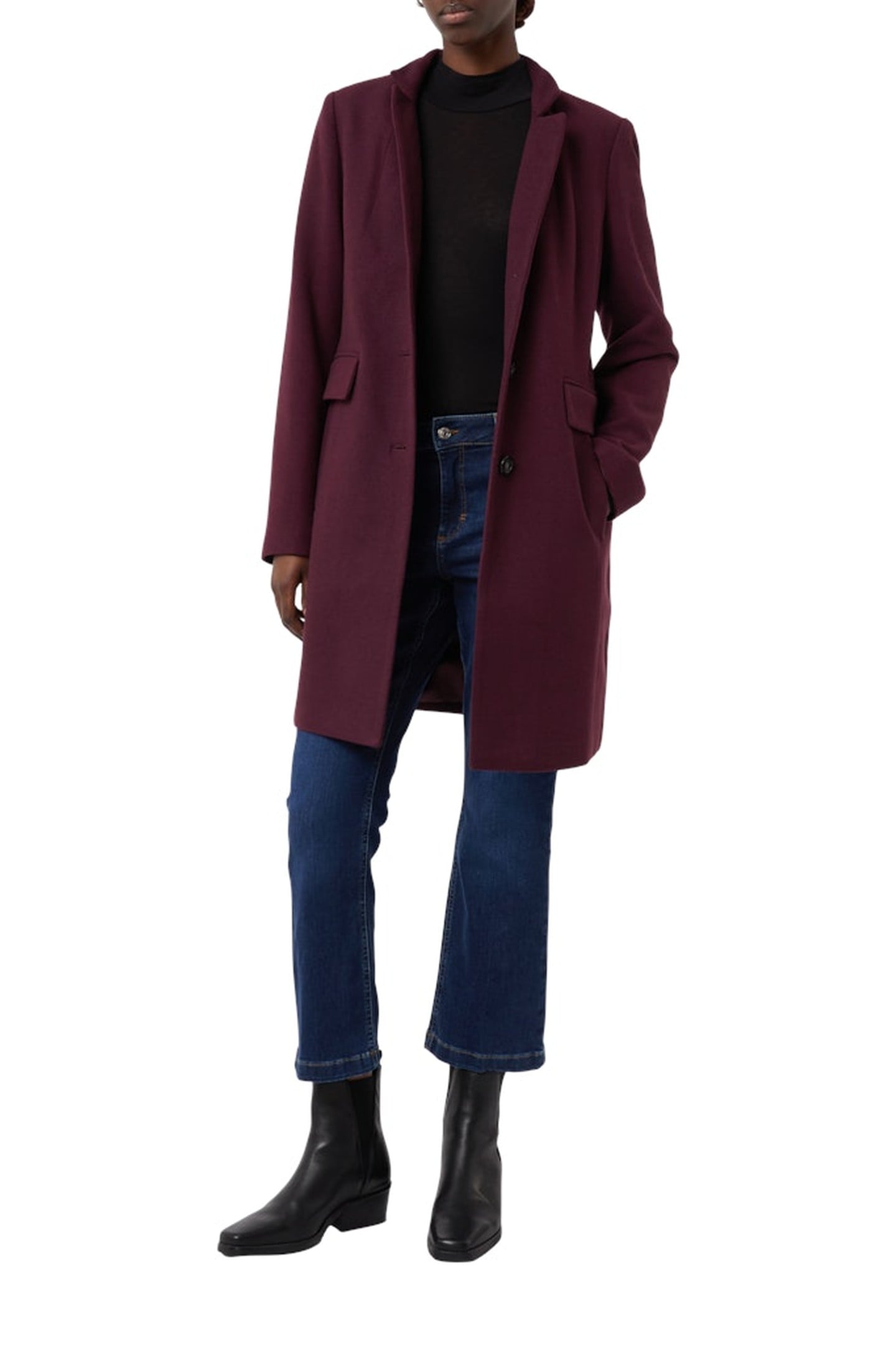 COMMA JACKET OUTDOOR AUBERGINE 2