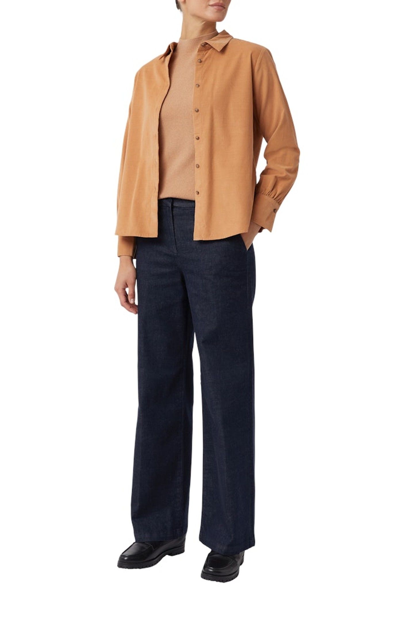 COMMA BLOUSES BROWN 2