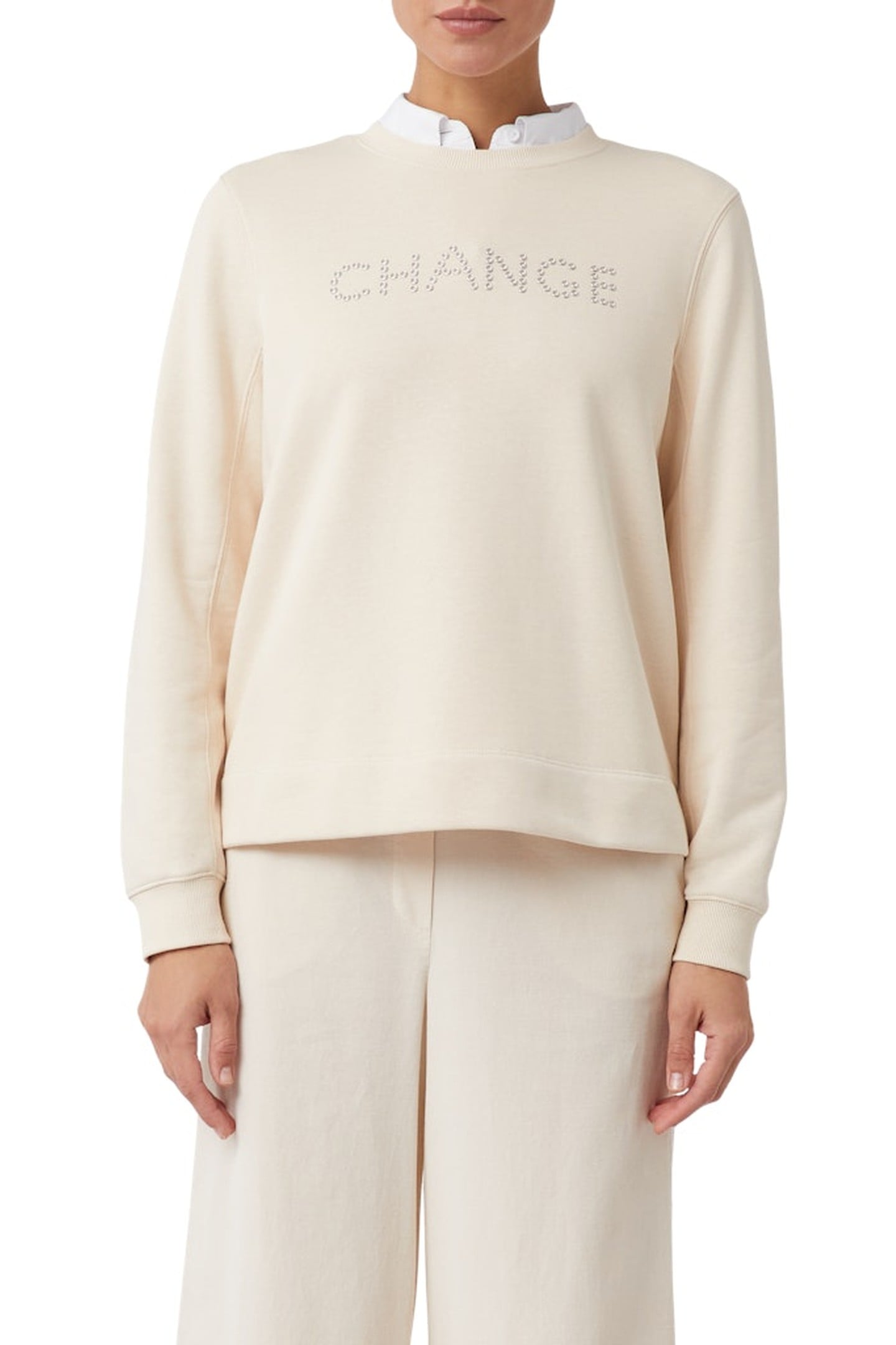 COMMA SWEATSHIRTS BEIGE 1