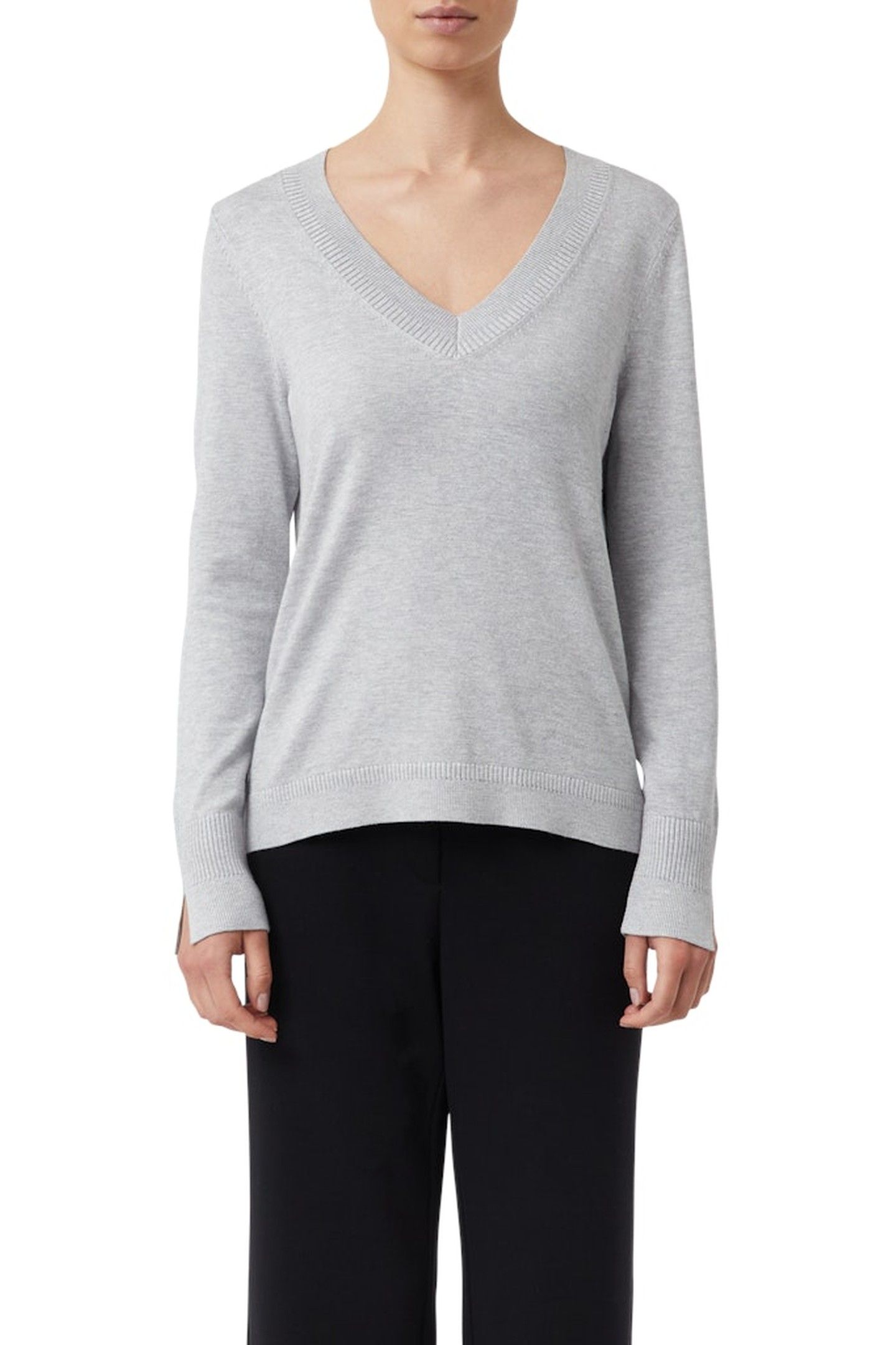 COMMA PULLOVER LIGHT GREY 1