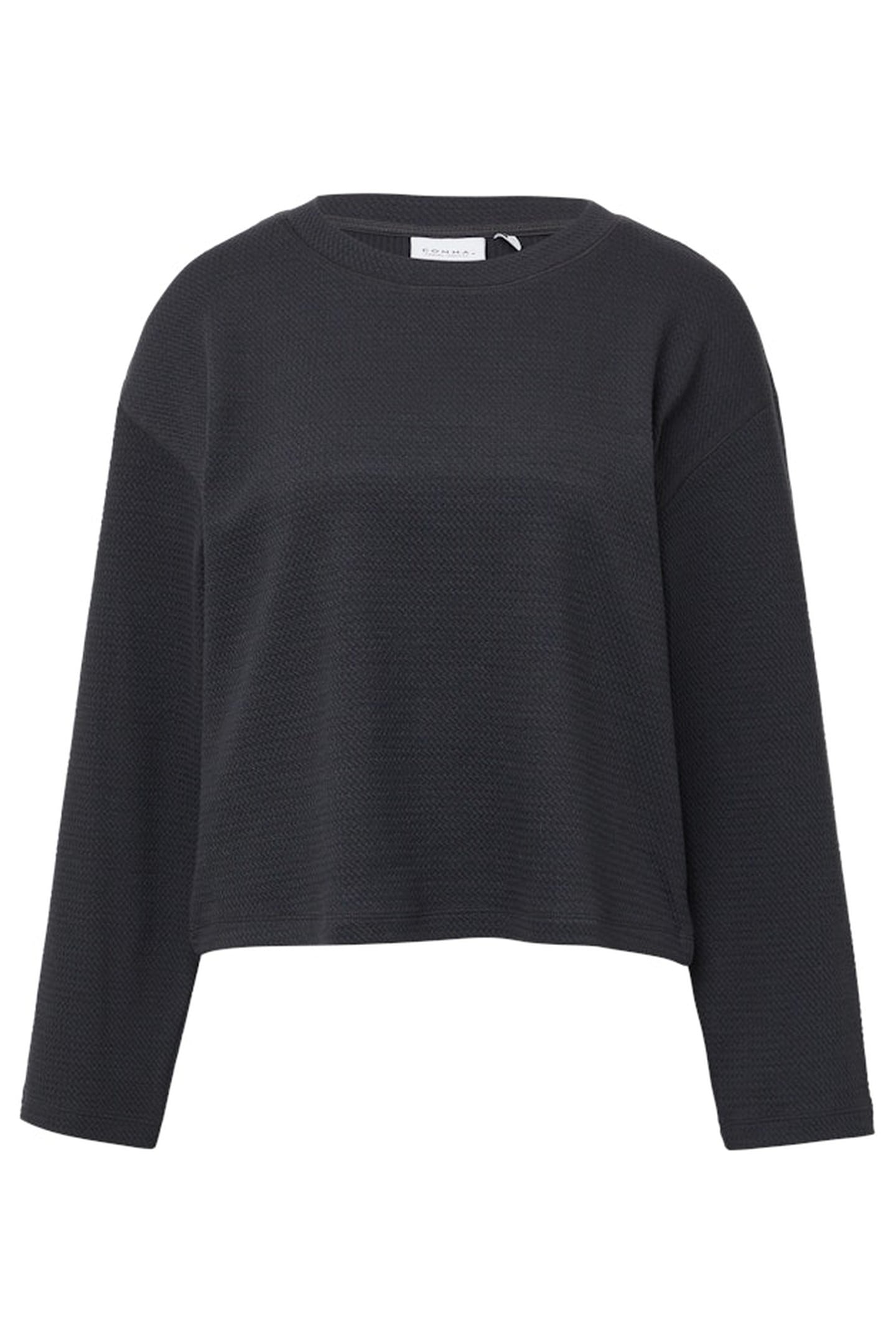 COMMA SWEATSHIRTS GREY/BLACK 4