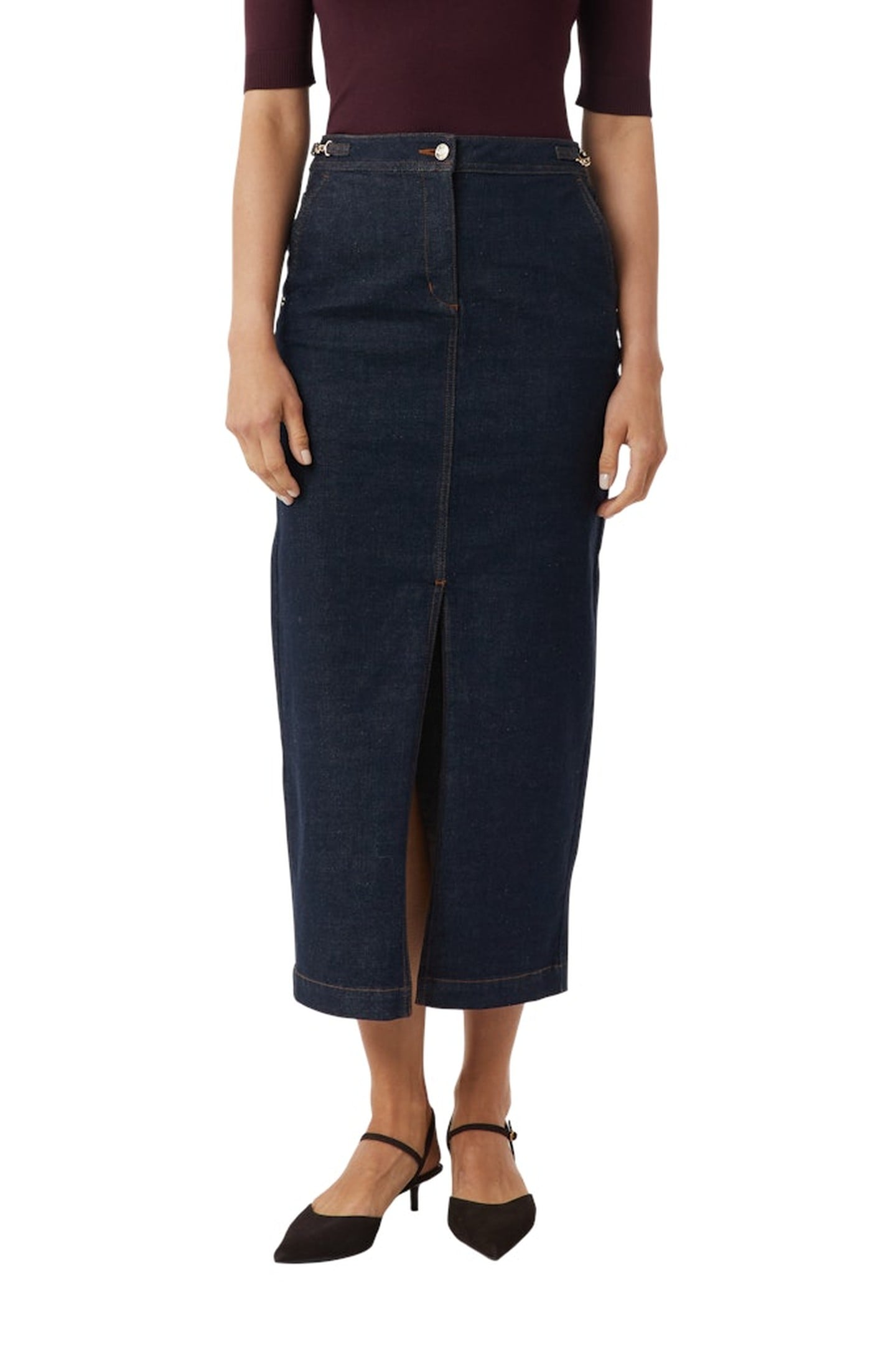 COMMA SKIRT BLUE DENIM 1