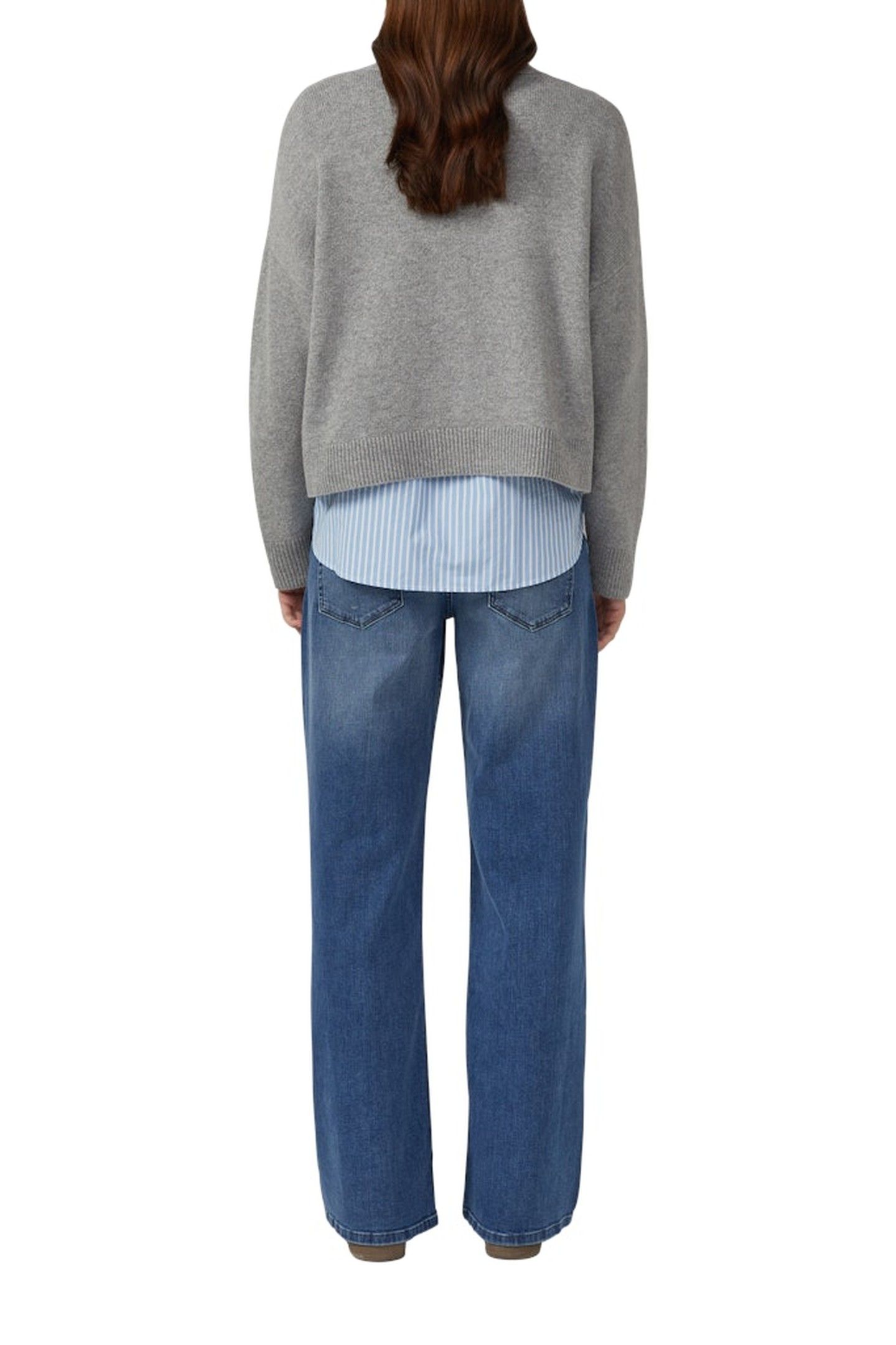 S.OLIVER CARDIGAN GREY/BLACK 3