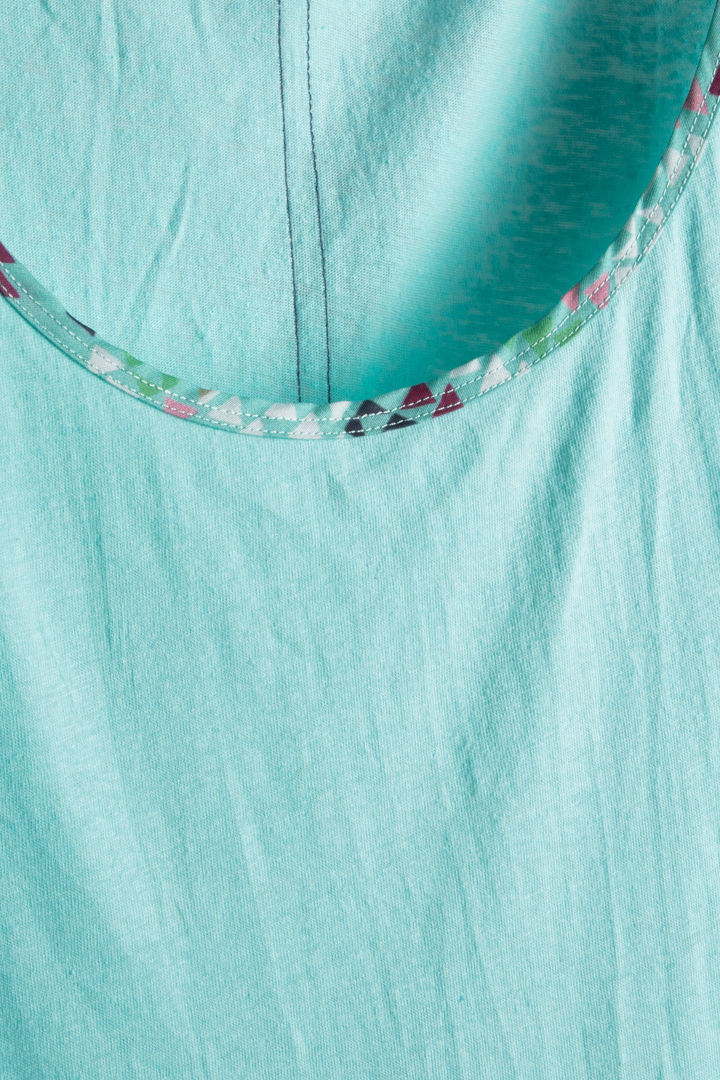 NOVA LINEN MIX VEST BRIGHT BLUE 4