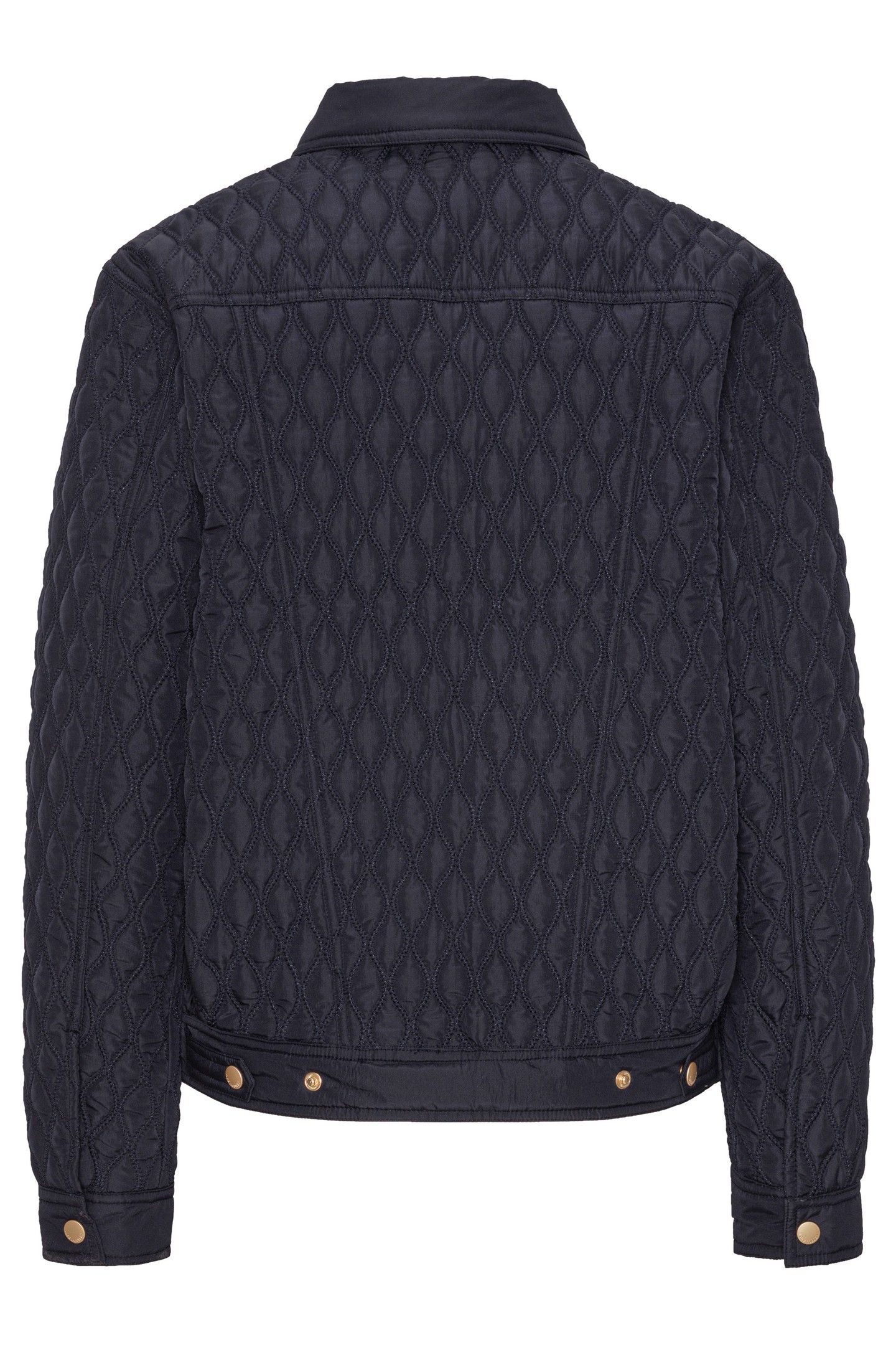 ALLY03 QUILT JACKETS DARK INDIGO 6