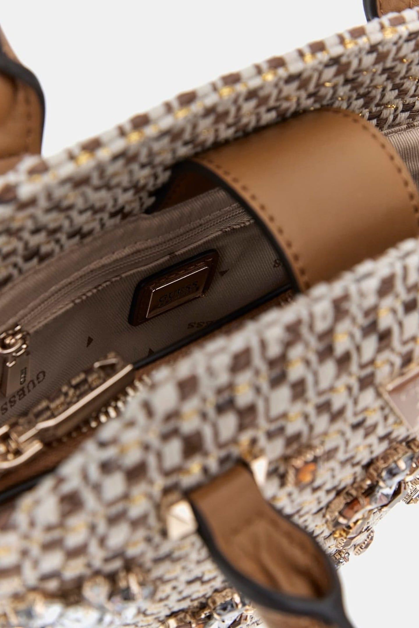 MARCIANO BY GUESS BEAUVOIR CONVERTIBL COGNAC MULTI 9