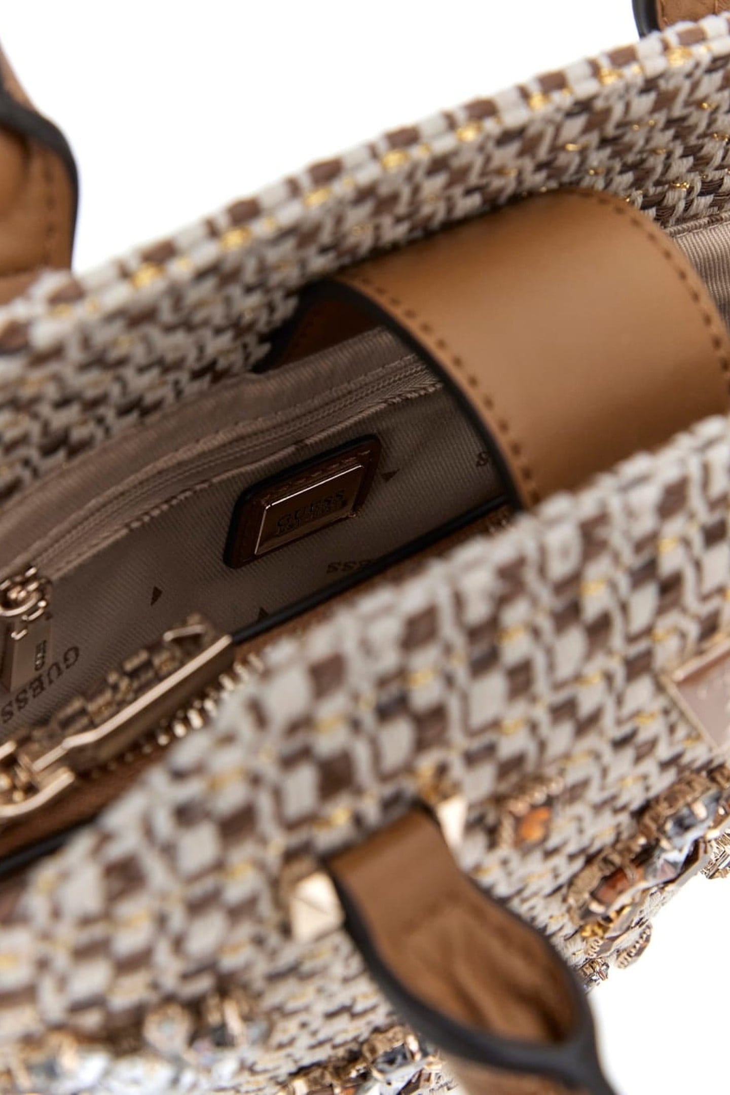 MARCIANO BY GUESS BEAUVOIR CONVERTIBL COGNAC MULTI 10