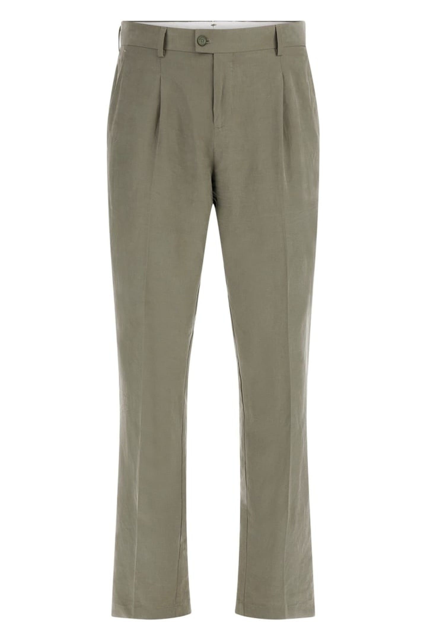 MARCIANO BY GUESS MAX PLEATED REG CHIN MOSSY GREEN 5
