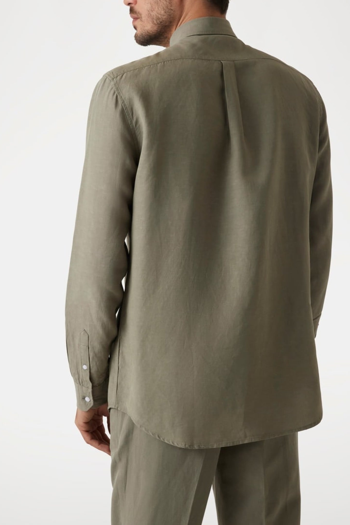 MARCIANO BY GUESS HARRY IT COLLAR WITH MOSSY GREEN 3