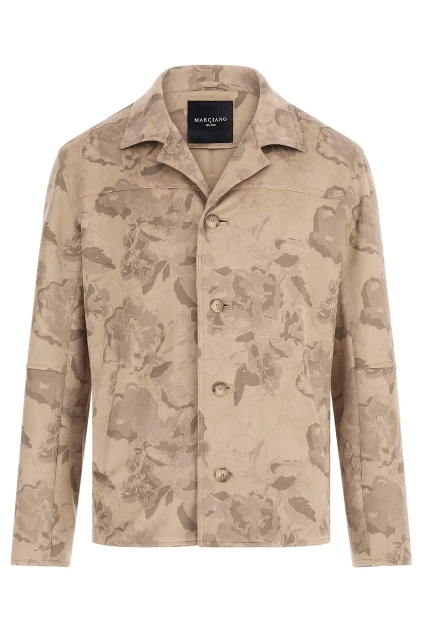 MARCIANO BY GUESS REAL PRINTED SUEDE J BEIGE FLOWER PRINT 5