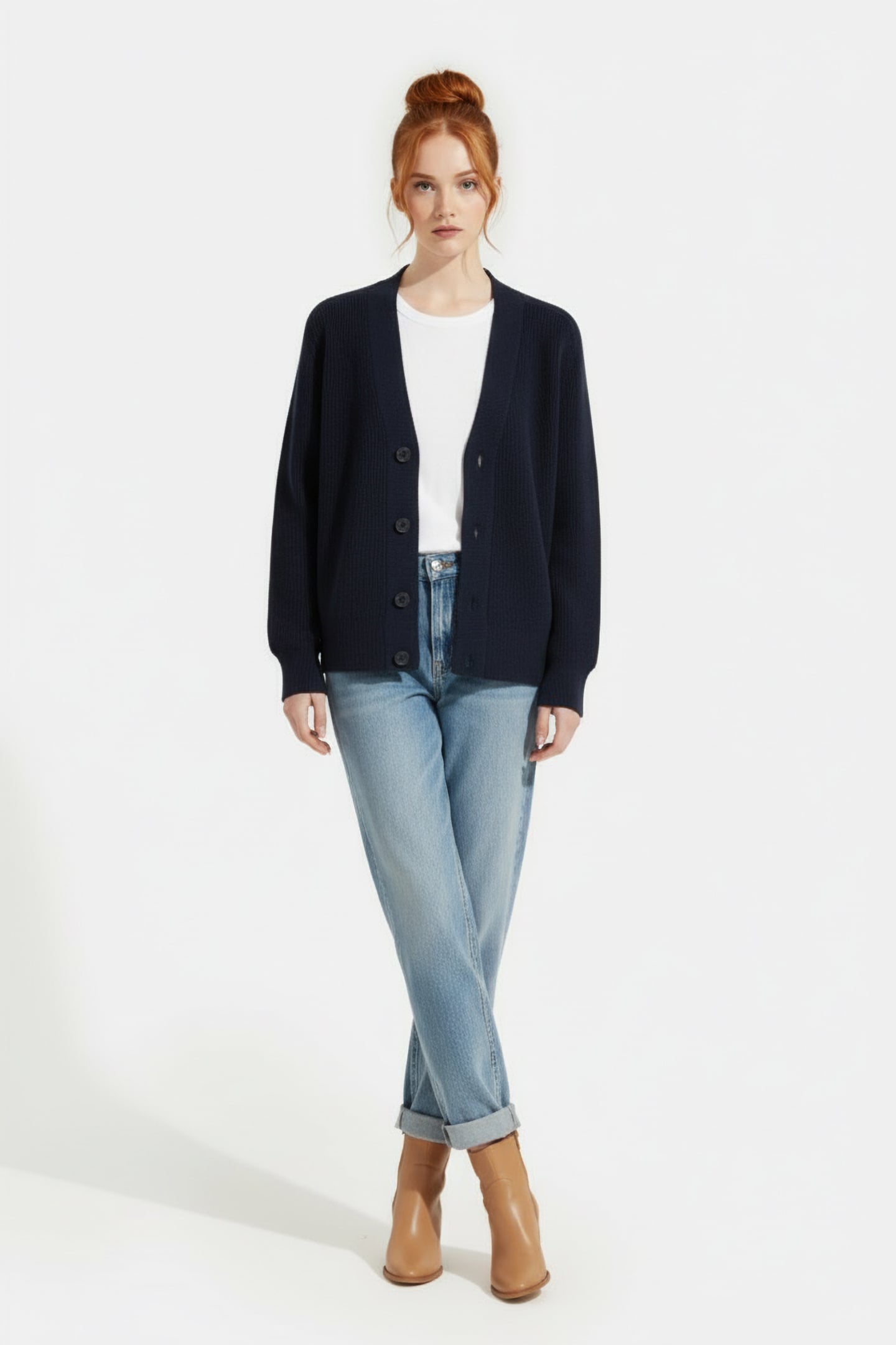 TORMESALF CARDIGAN MIDNIGHT NAVY 2