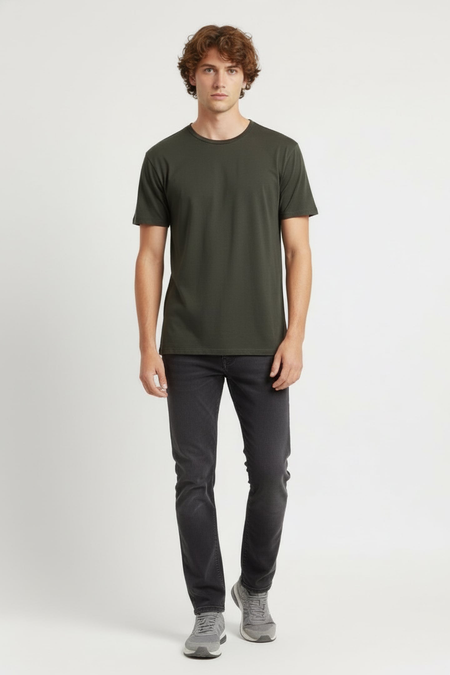 HUMBERALF T-SHIRT DARK KHAKI 1