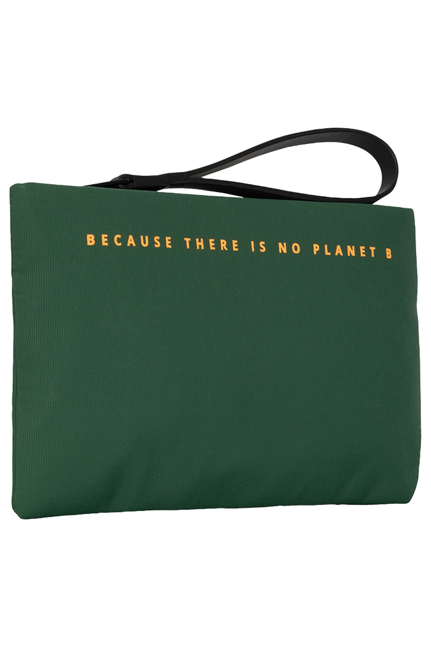 LUPITAALF CLUTCH WITH MESSAGE URBAN GREEN 1