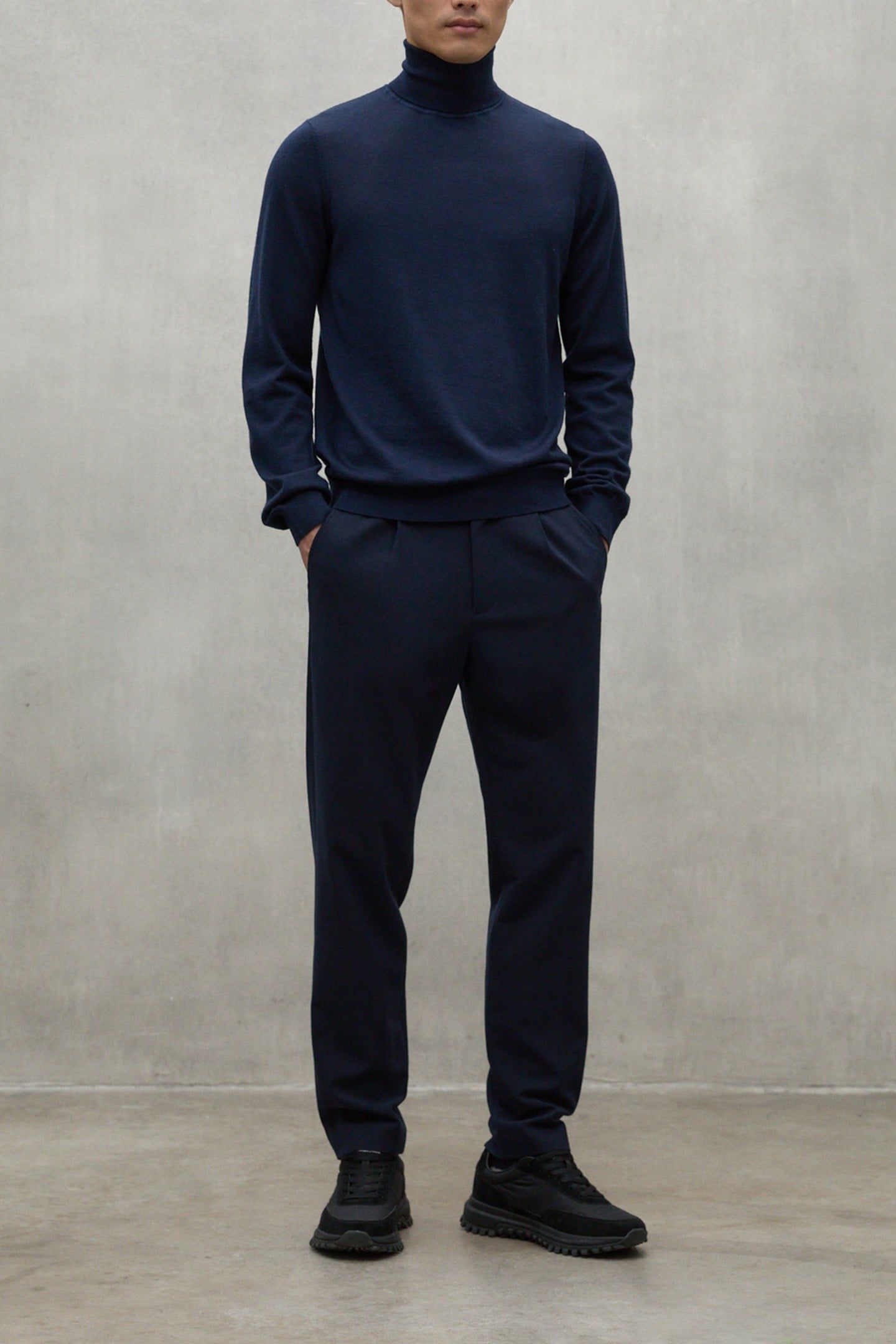 SAUCOALF KNIT DEEP NAVY 1