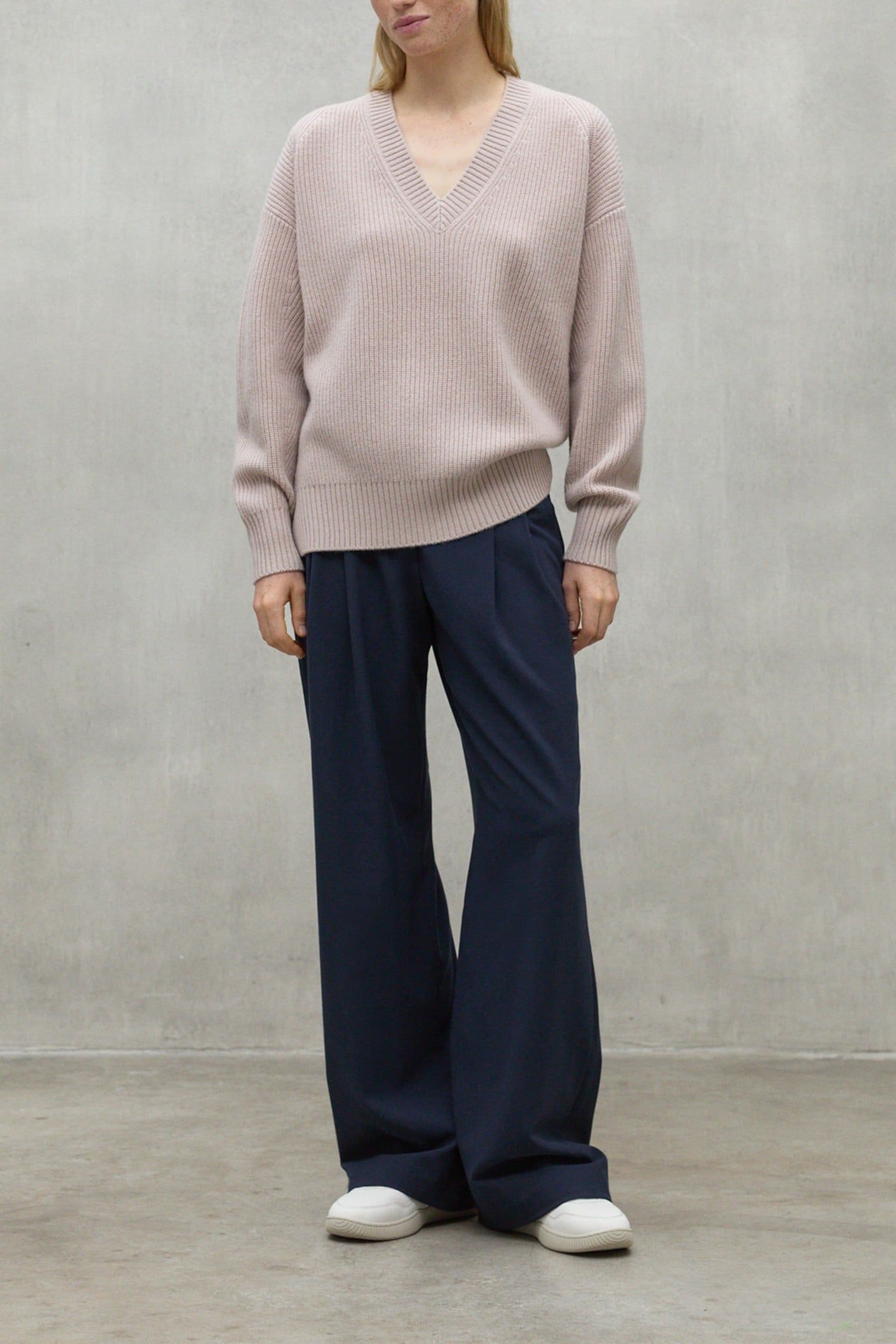 AZALEAALF KNIT LIGHT MAUVE 1
