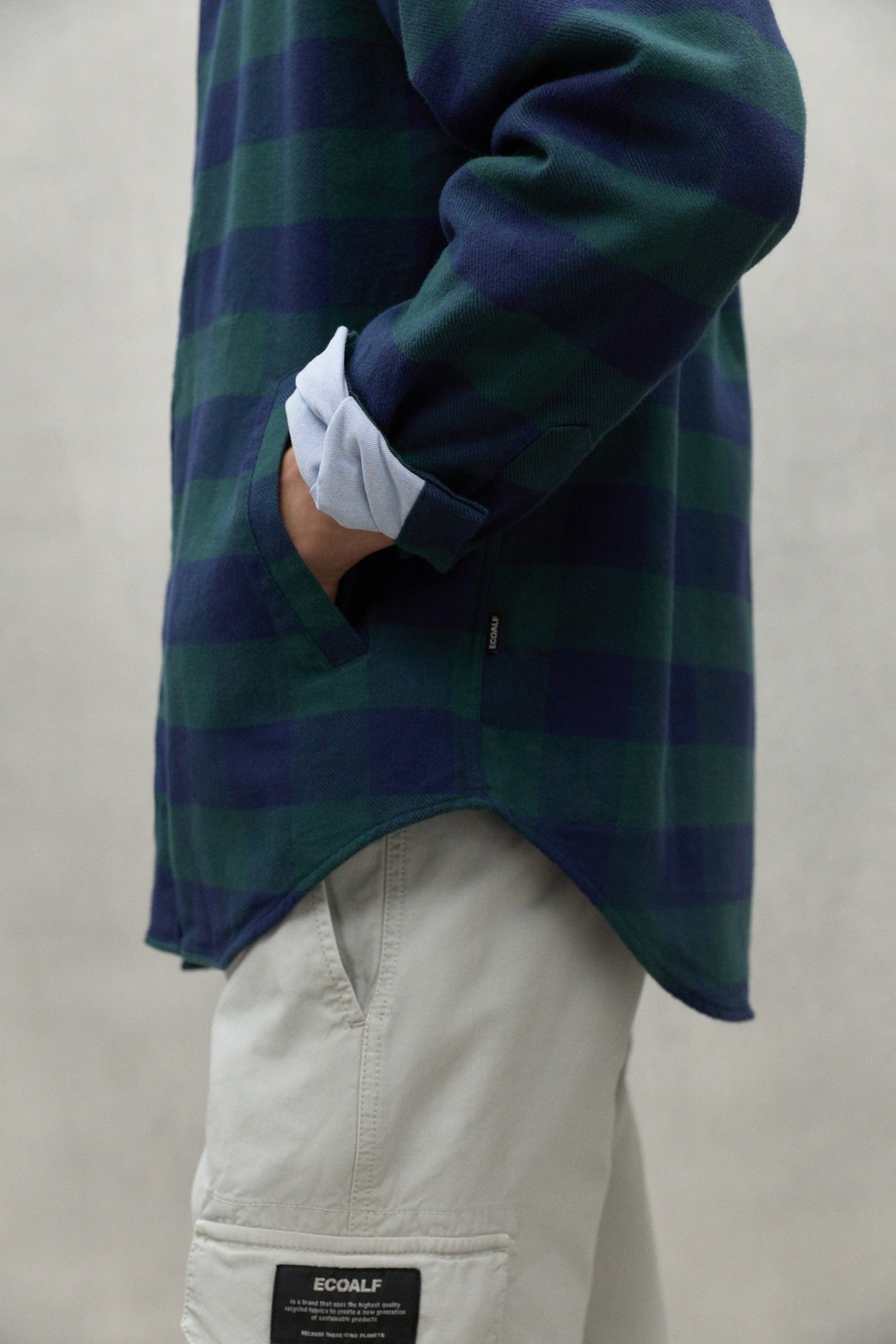 GASTONALF SHIRT WOODLAND GREEN / DEEP NAVY 5