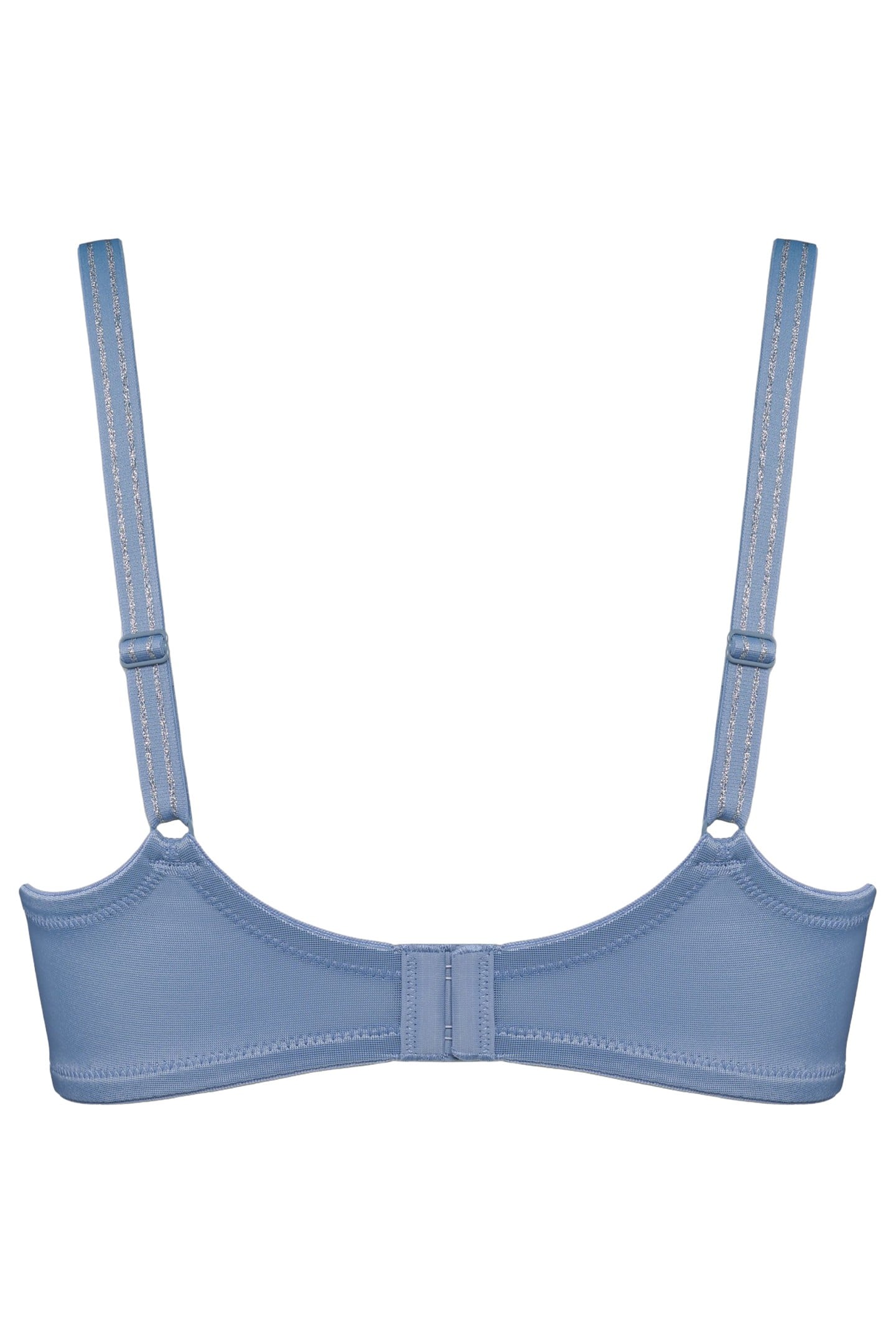 SNOWFLAKE POWDER BLUE BALCONY BRA 4
