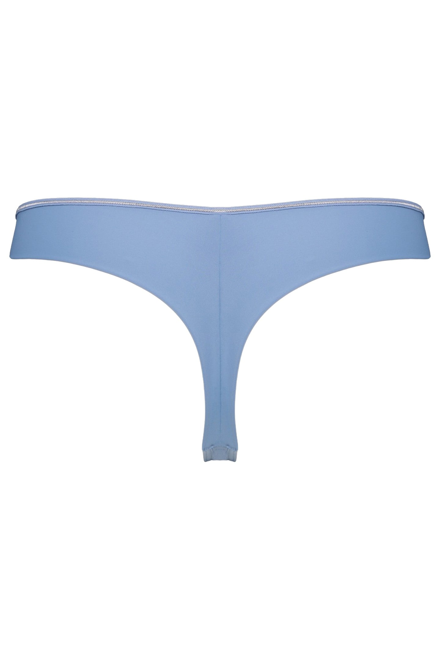 SNOWFLAKE POWDER BLUE THONG 4