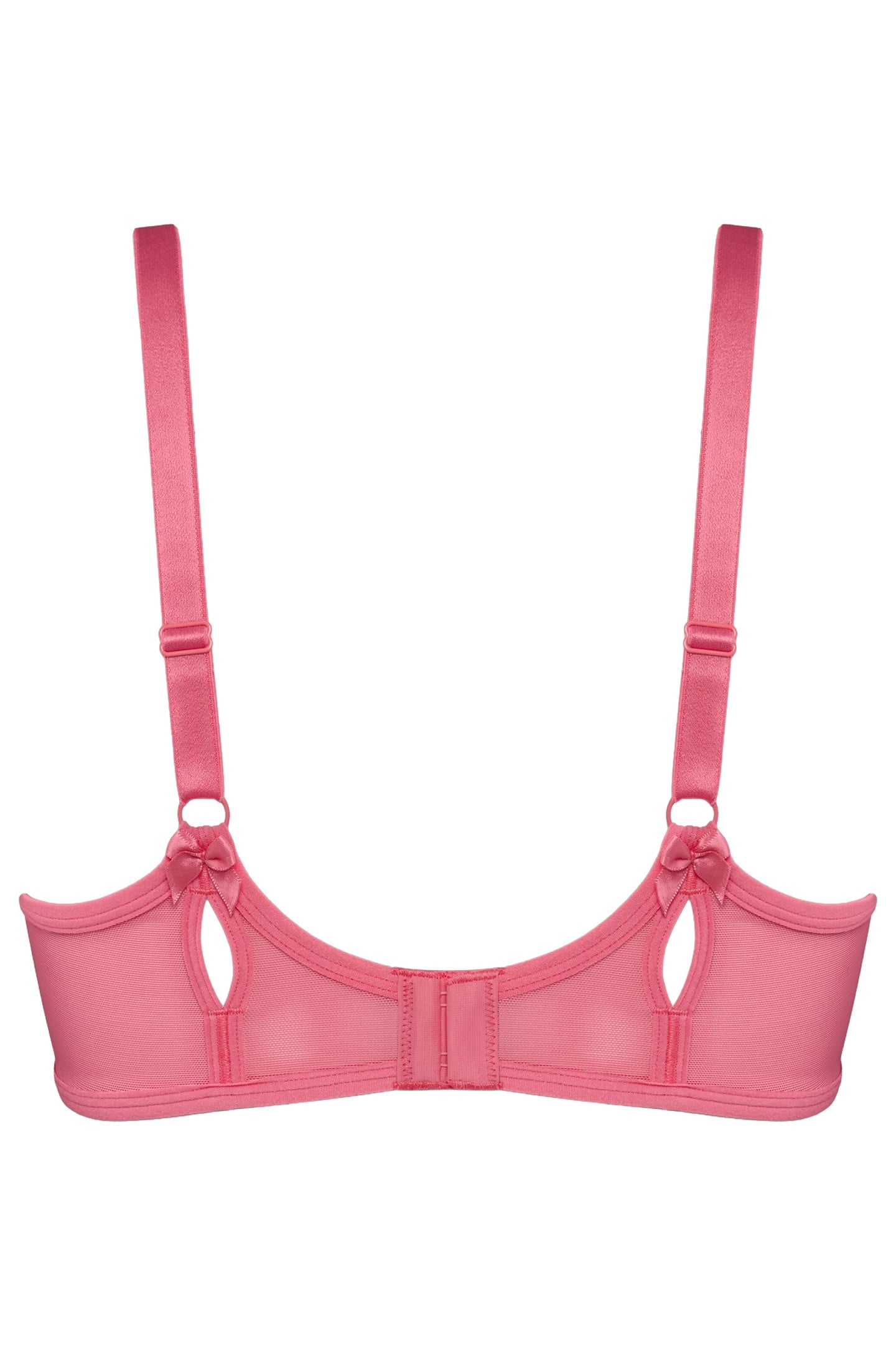 PEEKABOO PINK LEMONADE BALCONY BRA 2