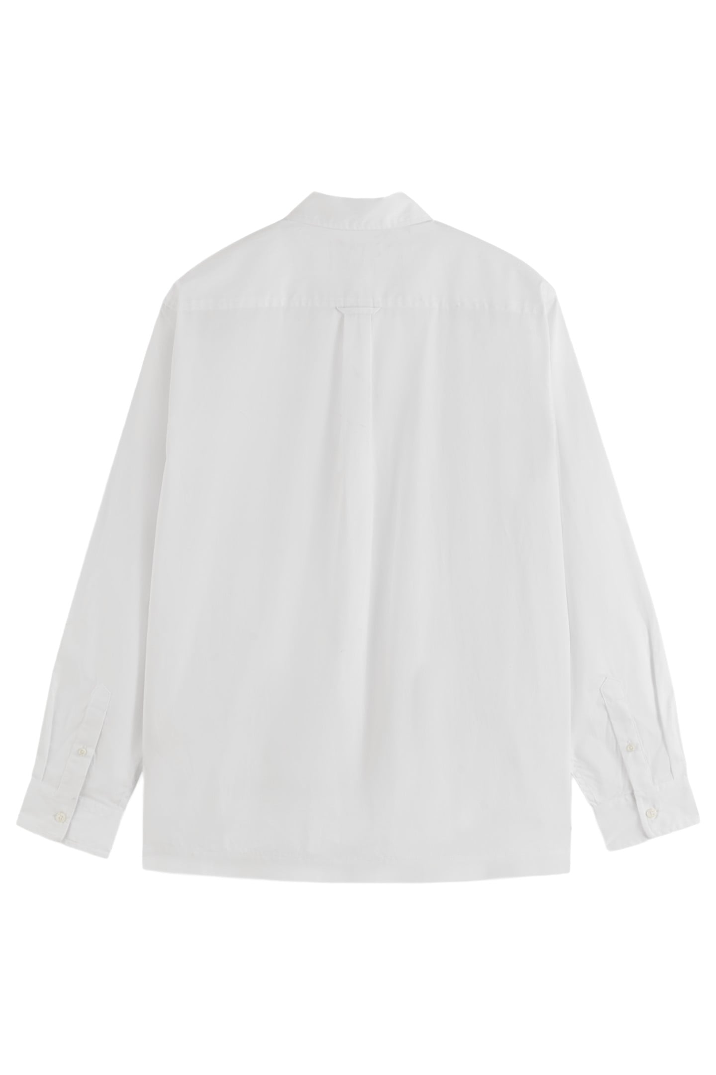 CORE - THE FREE SPIRIT PEACE BIRD POPLIN SHIRT WHITE 2