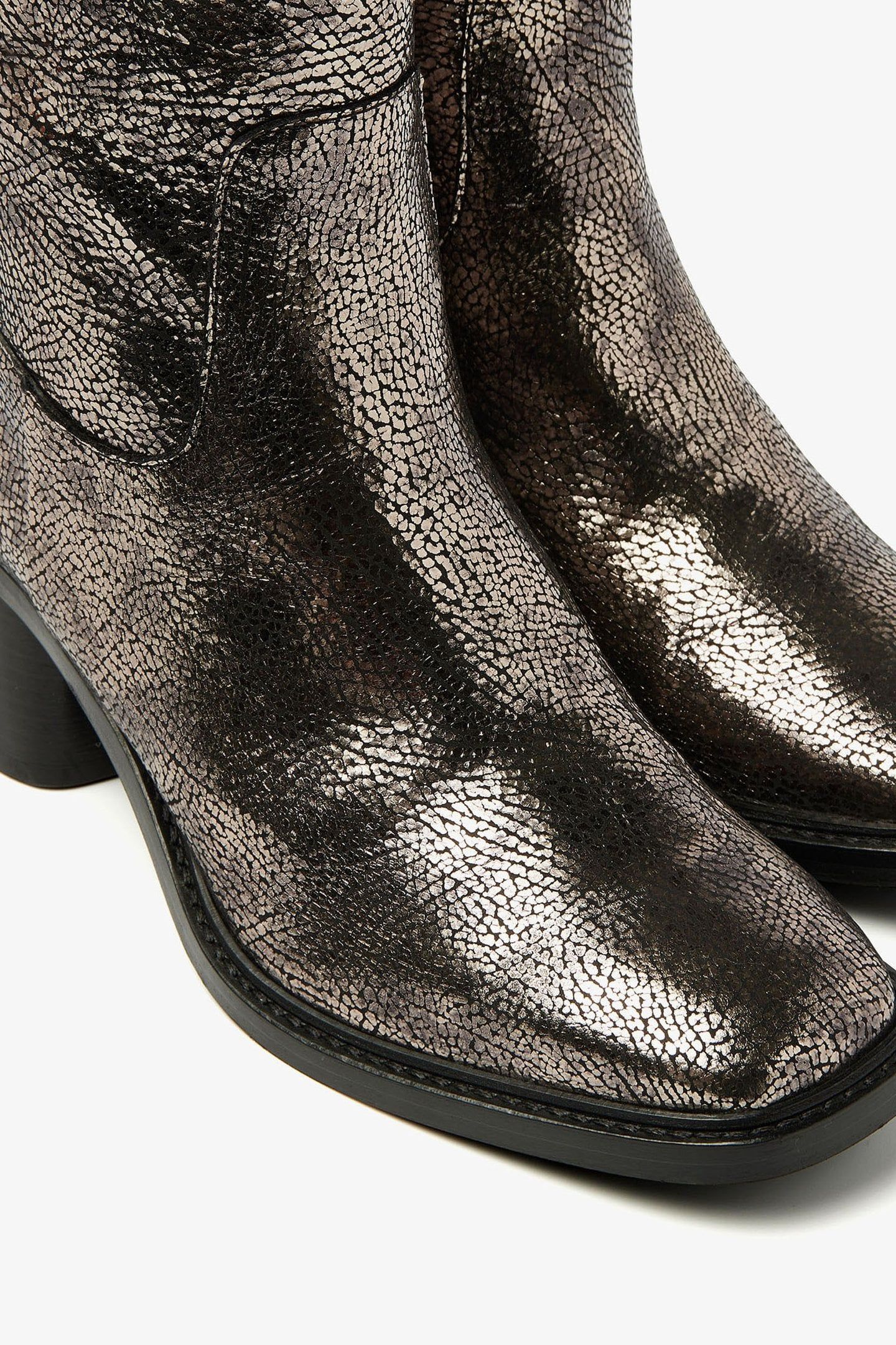 ZOEY CADE ANKLE BOOTS METALLIC 2