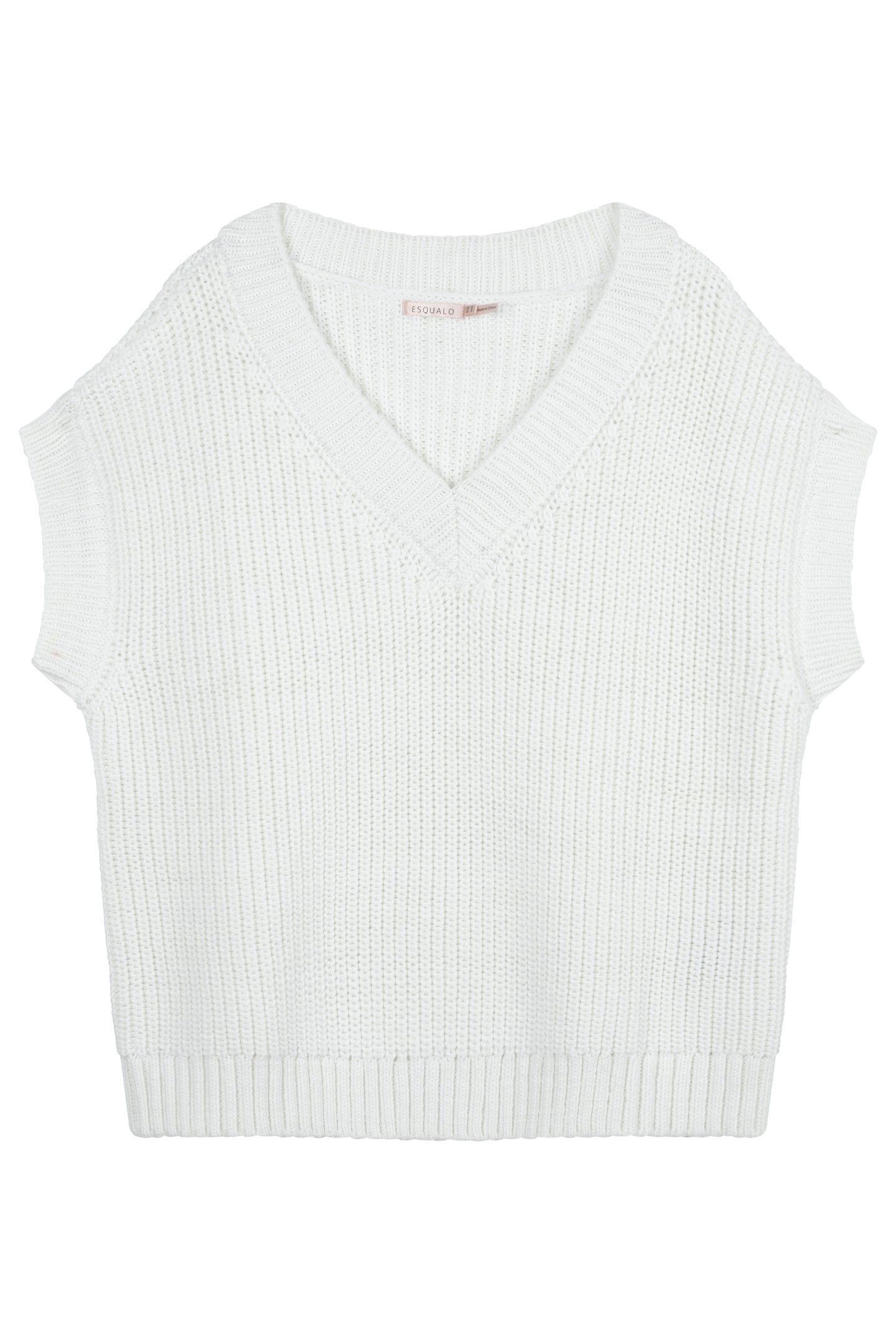 SPENCER V-NECK IVORY 1