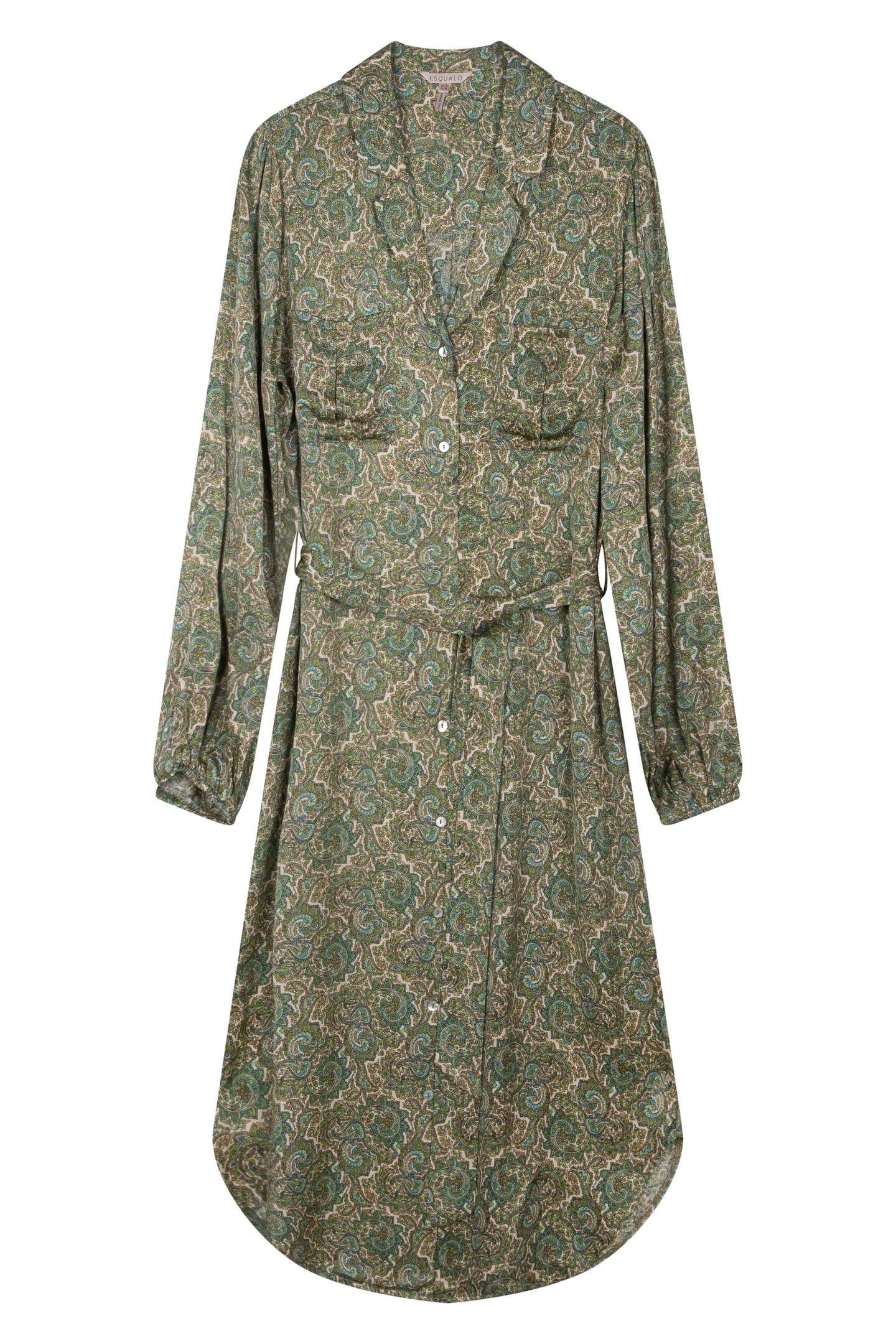 DRESS LONG HIDEAWAY PRINT PRINT 4