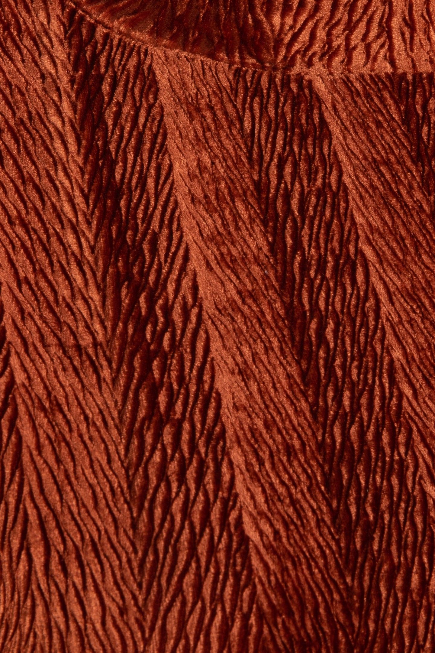 TOP CRINKLE WAVE VELOURS ORANGE 3