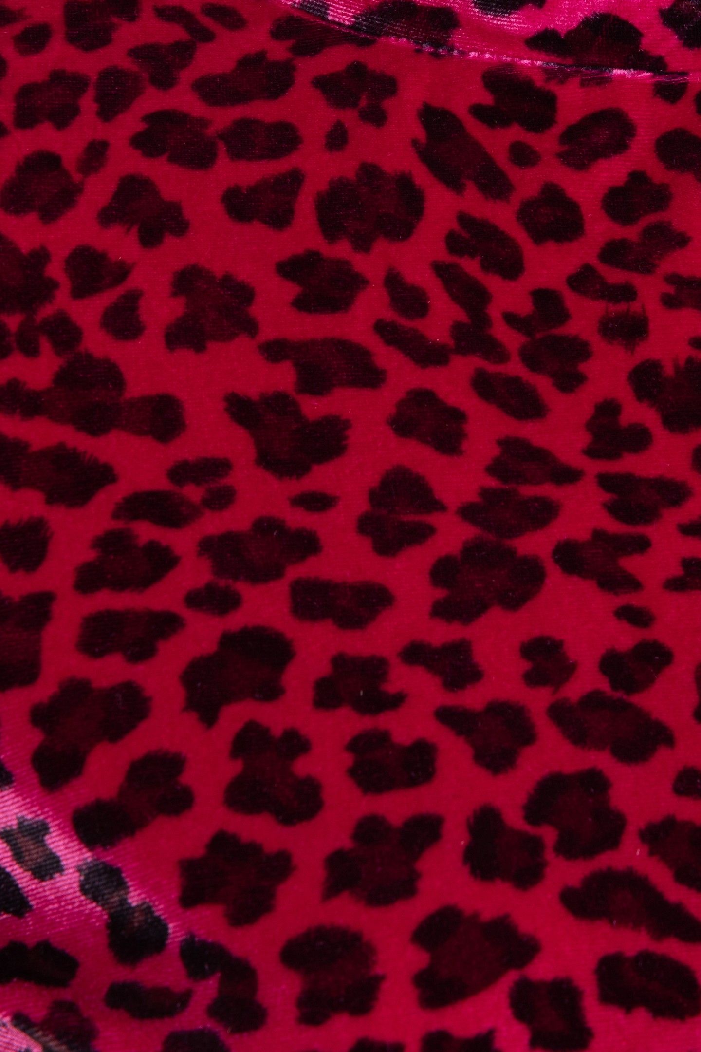 TOP VELOURS PRINTED ANIMAL PINK 3