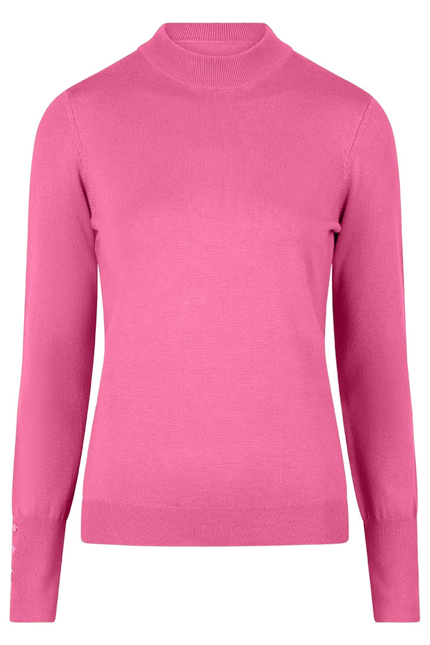 SWEATER BASIC BUTTONS PINK 1